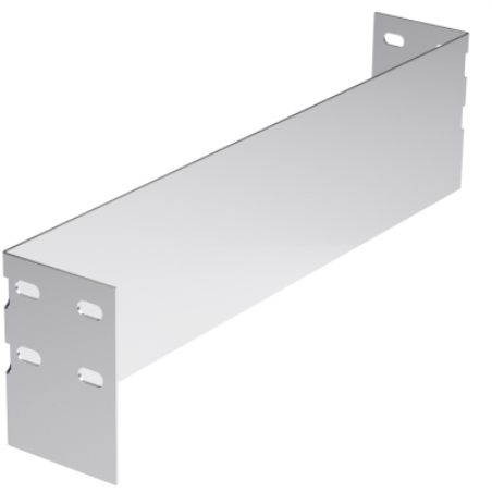 Редукция-заглушка H 150 мм, L 600 мм, цинк-ламель