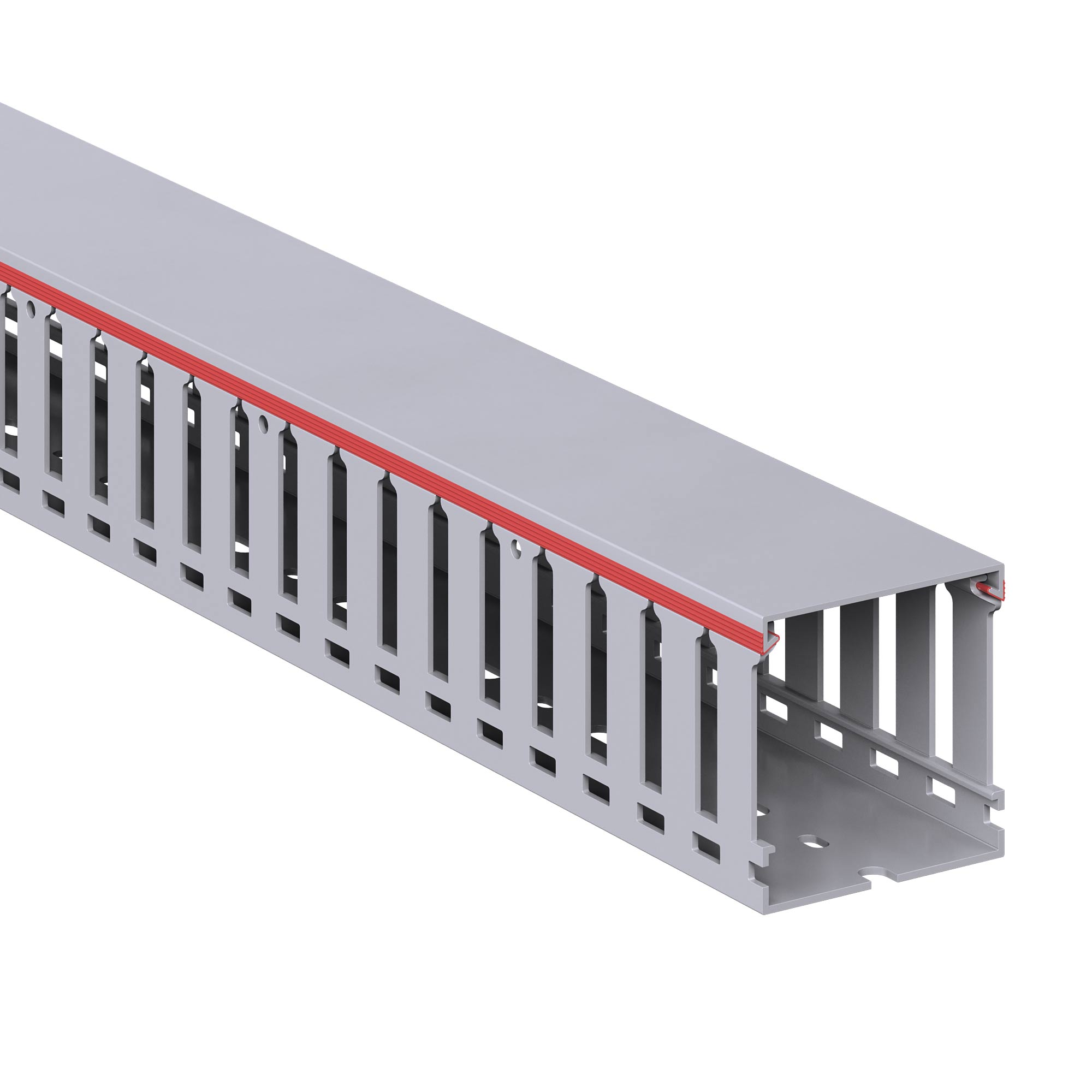 Перфорированные короба серии RL12 Короб перфорированный, серый RL12 60x60 DKC|ДКС