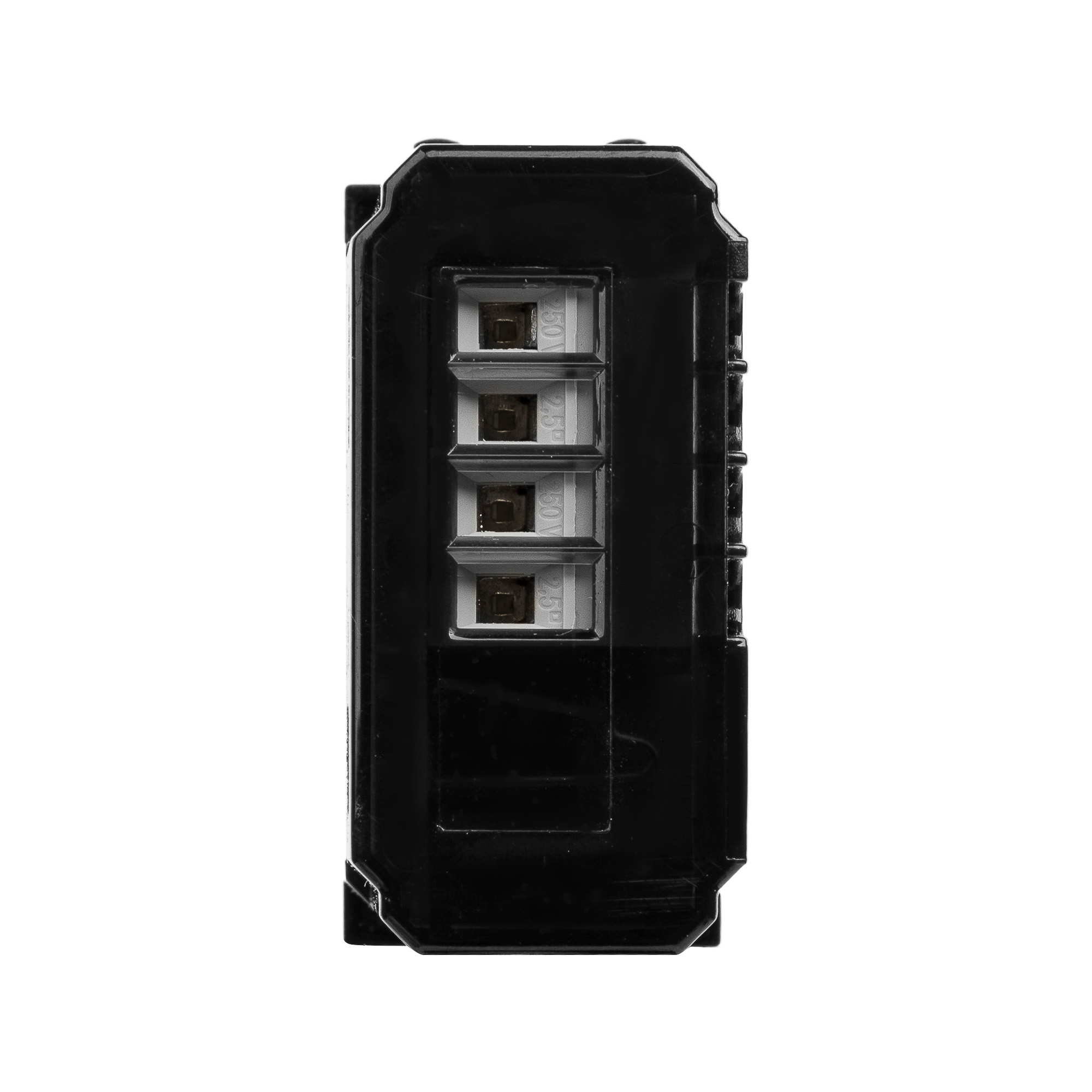 Датчик движения модульный, Avanti, черный квадрат, 1 модуль