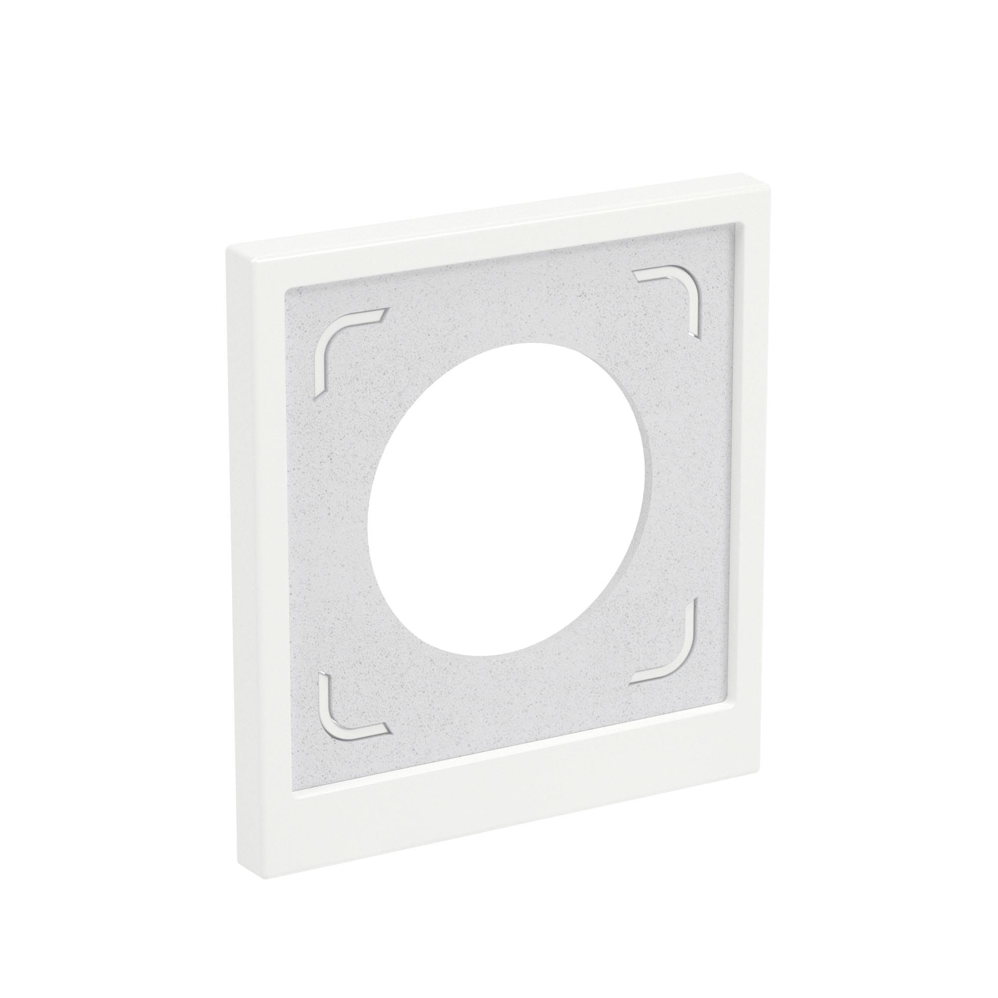 Рамка 1 пост IP44, KANT, белая магнолия