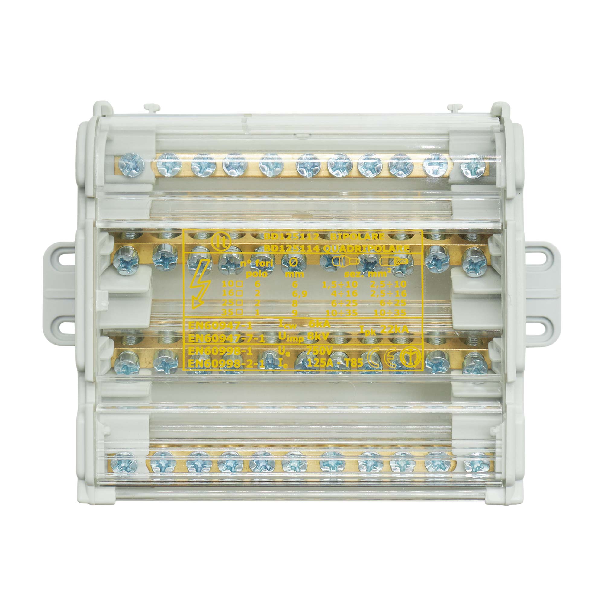 Кросс-модуль, 11х4, 3/50кв.мм, 11/25кв.мм, 125А