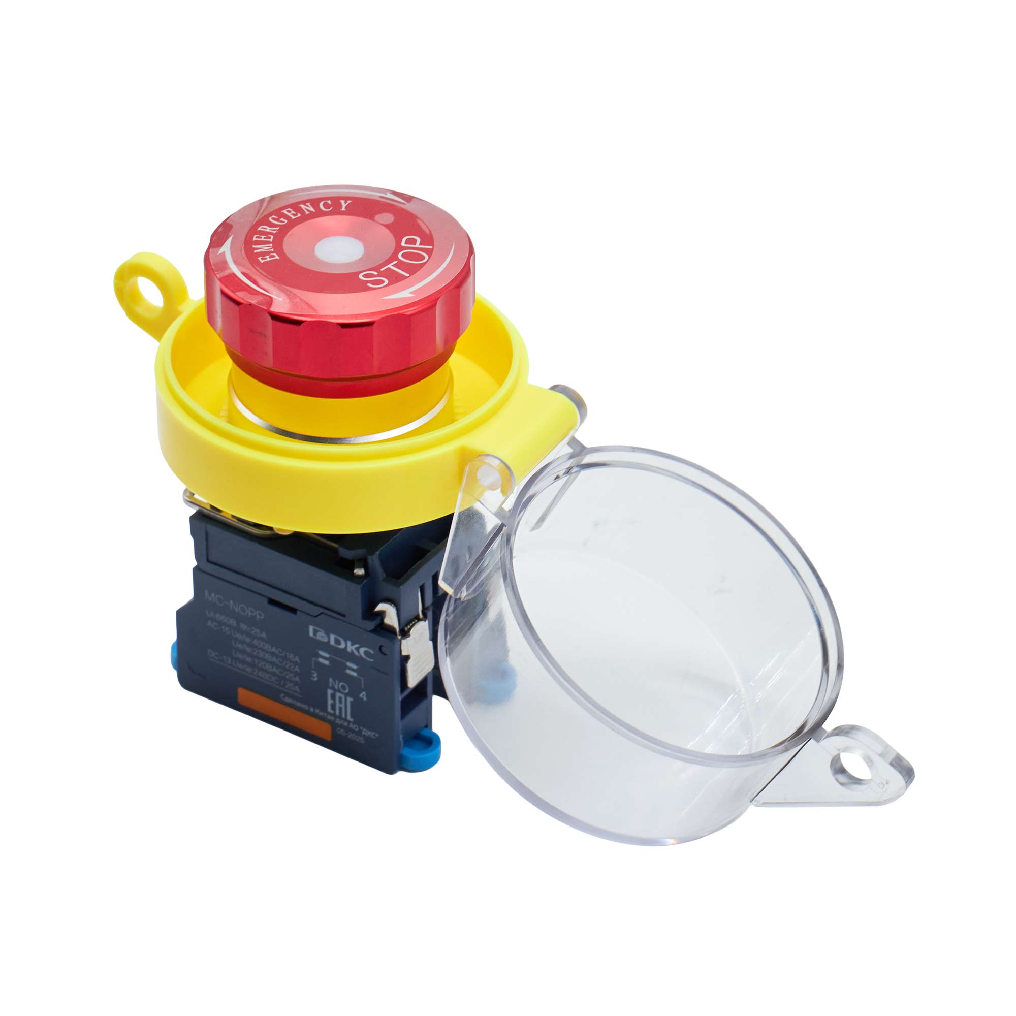 Защита грибовидной кнопки с крышкой