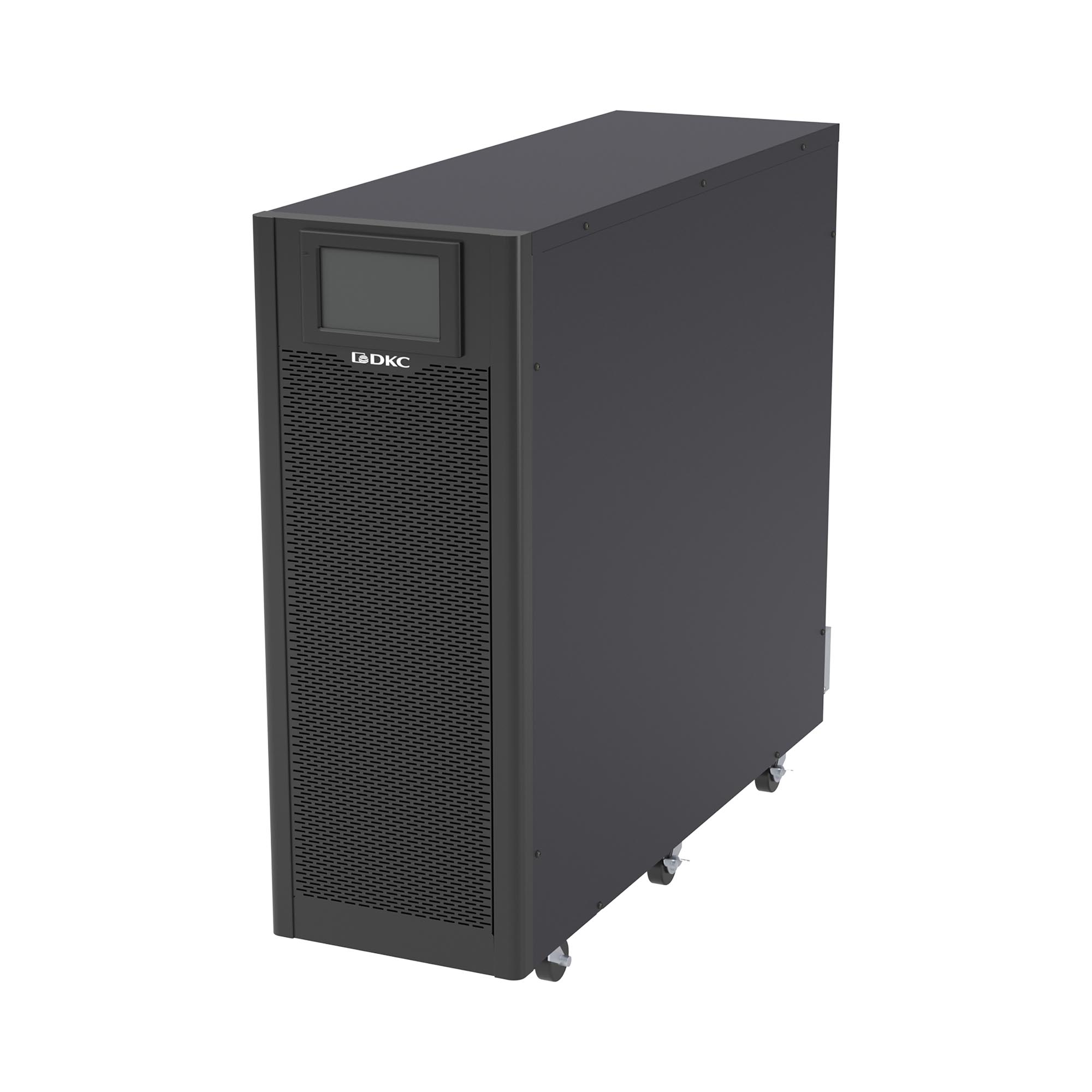 ИБП серии TRIO MT Трехфазный ИБП ДКС серии TRIOMT, 20 кВА / 20кВт, напольное исполнение, внутренние АКБ 40х9 Ач DKC|ДКС