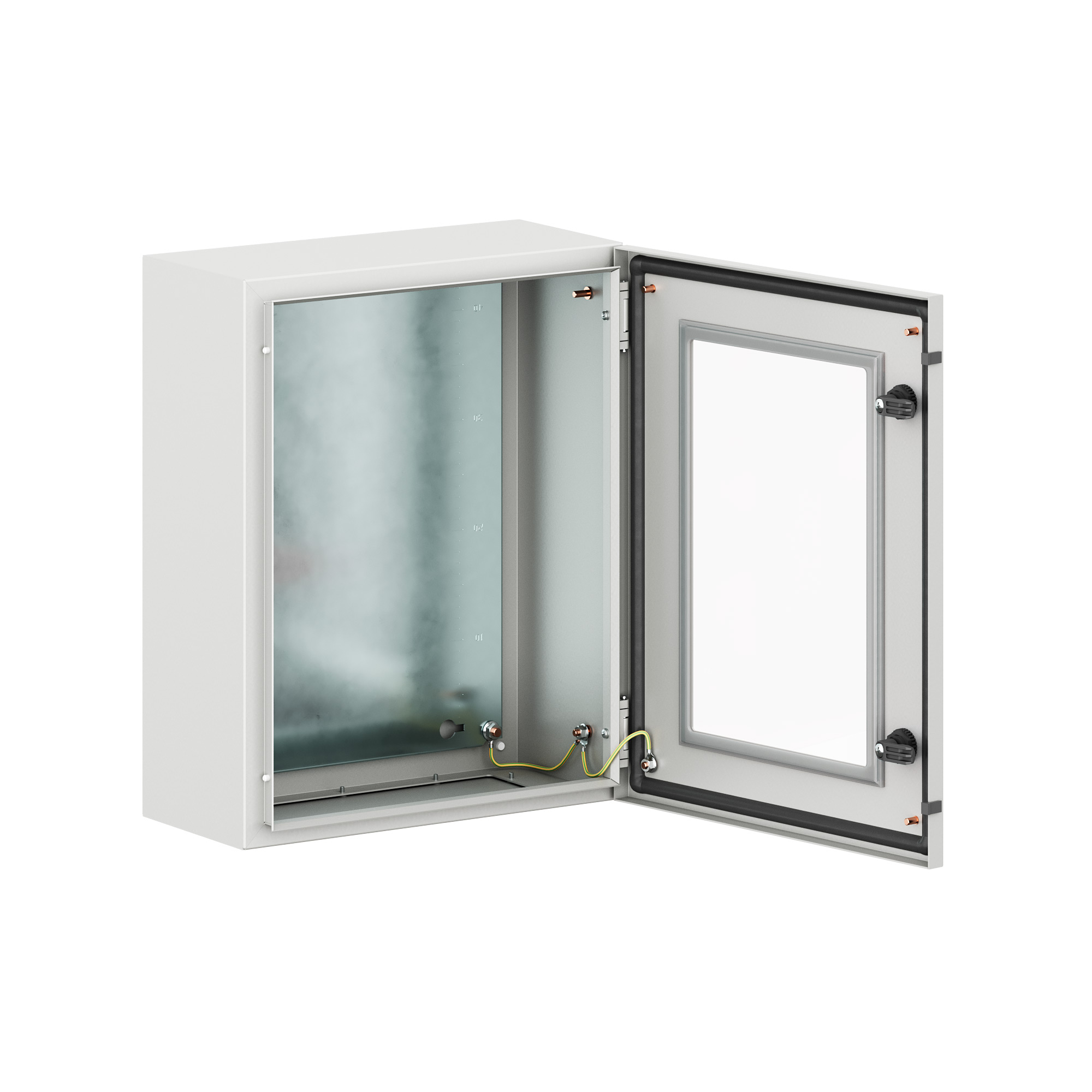 Корпус навесной STE с М/П с прозрачной дверью ВxШxГ 500x400x200 мм, IP66
