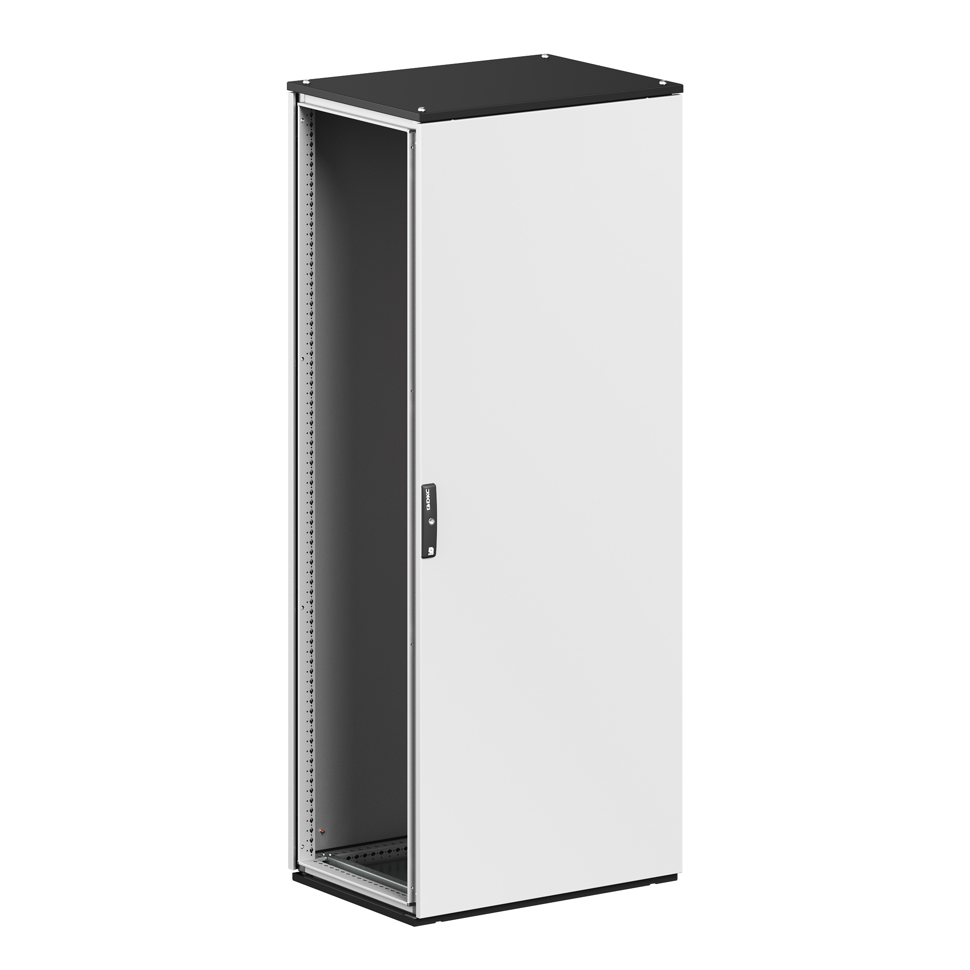 Комплекты корпусов CQE N Комплект напольного корпуса CQE N с одностворчатой дверью и с задней панелью ВхШхГ 1600x1000x600 мм RAM block DKC|ДКС