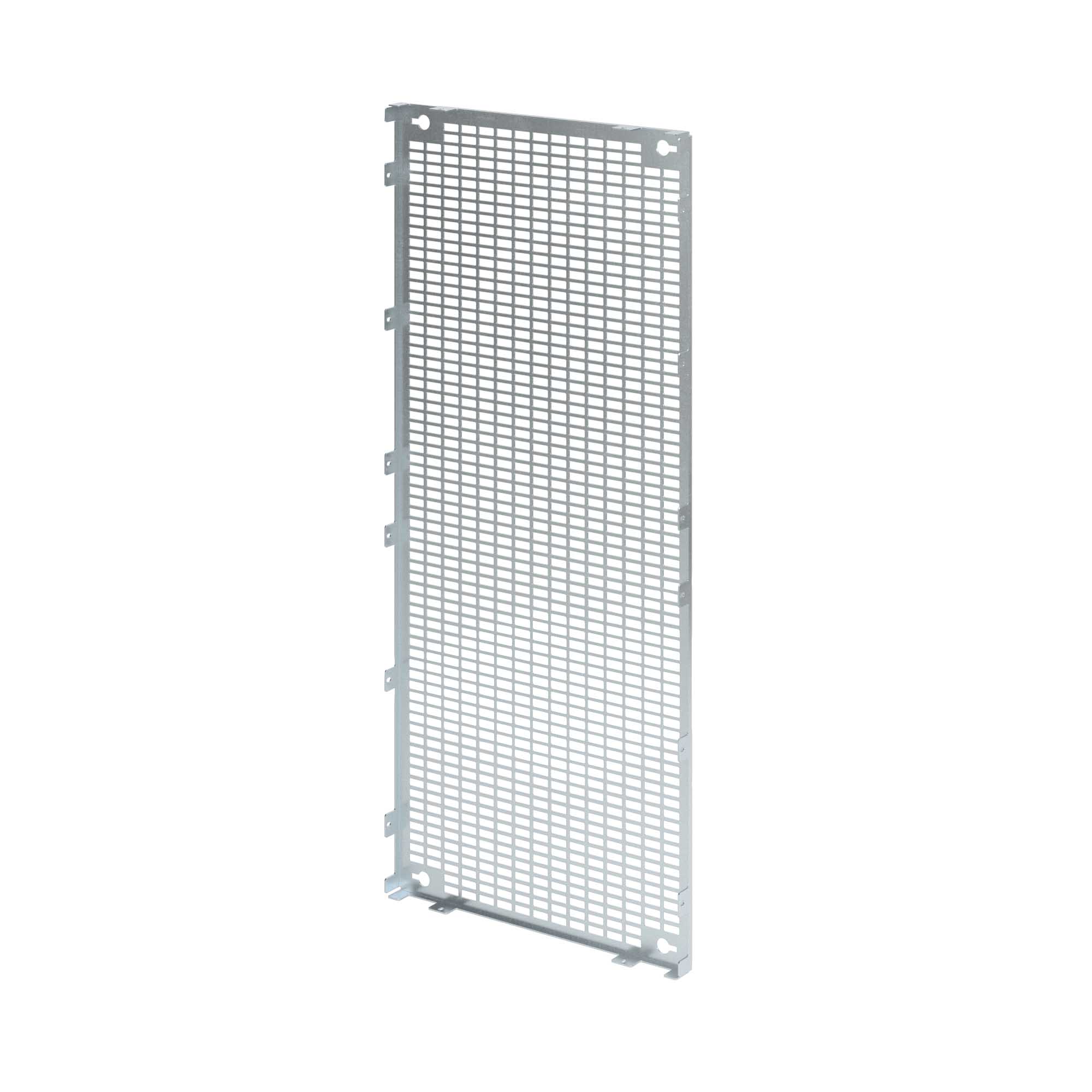 CQE mounting plate, perforated, lateral, 1400x400 mm