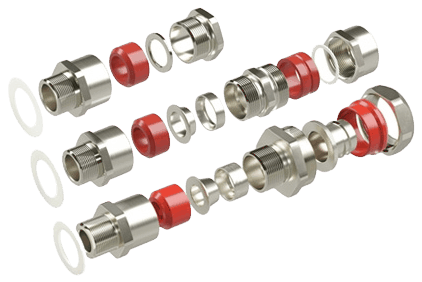 Взрывозащищенные кабельные вводы Ex e, Ex d, Ex nR, Ex ta