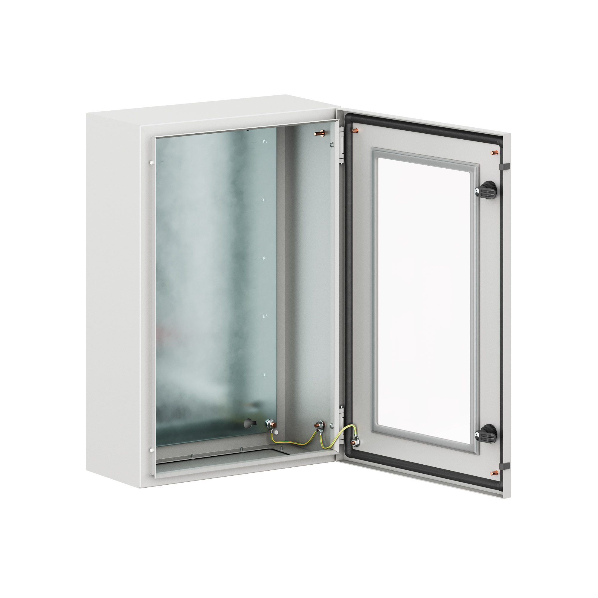 Корпус навесной STE с М/П с прозрачной дверью ВxШxГ 600x400x200 мм, IP66