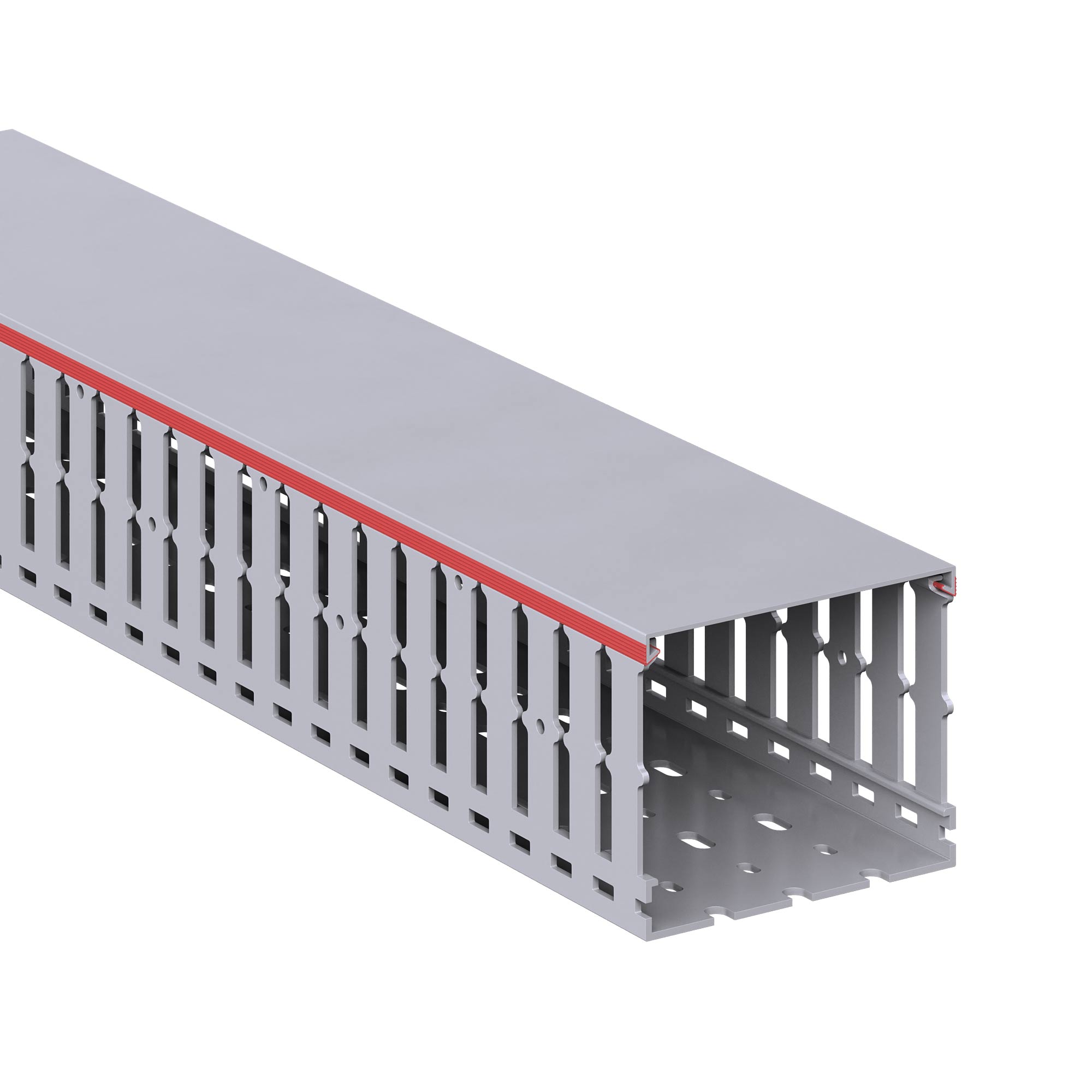 Перфорированные короба серии RL12 Короб перфорированный, серый RL12 100x80 DKC|ДКС