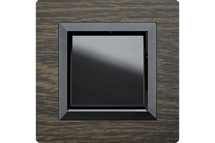 Plates made of natural wood