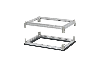Enclosure of new CQE - galvanized kits top and base 300 x 400 mm  