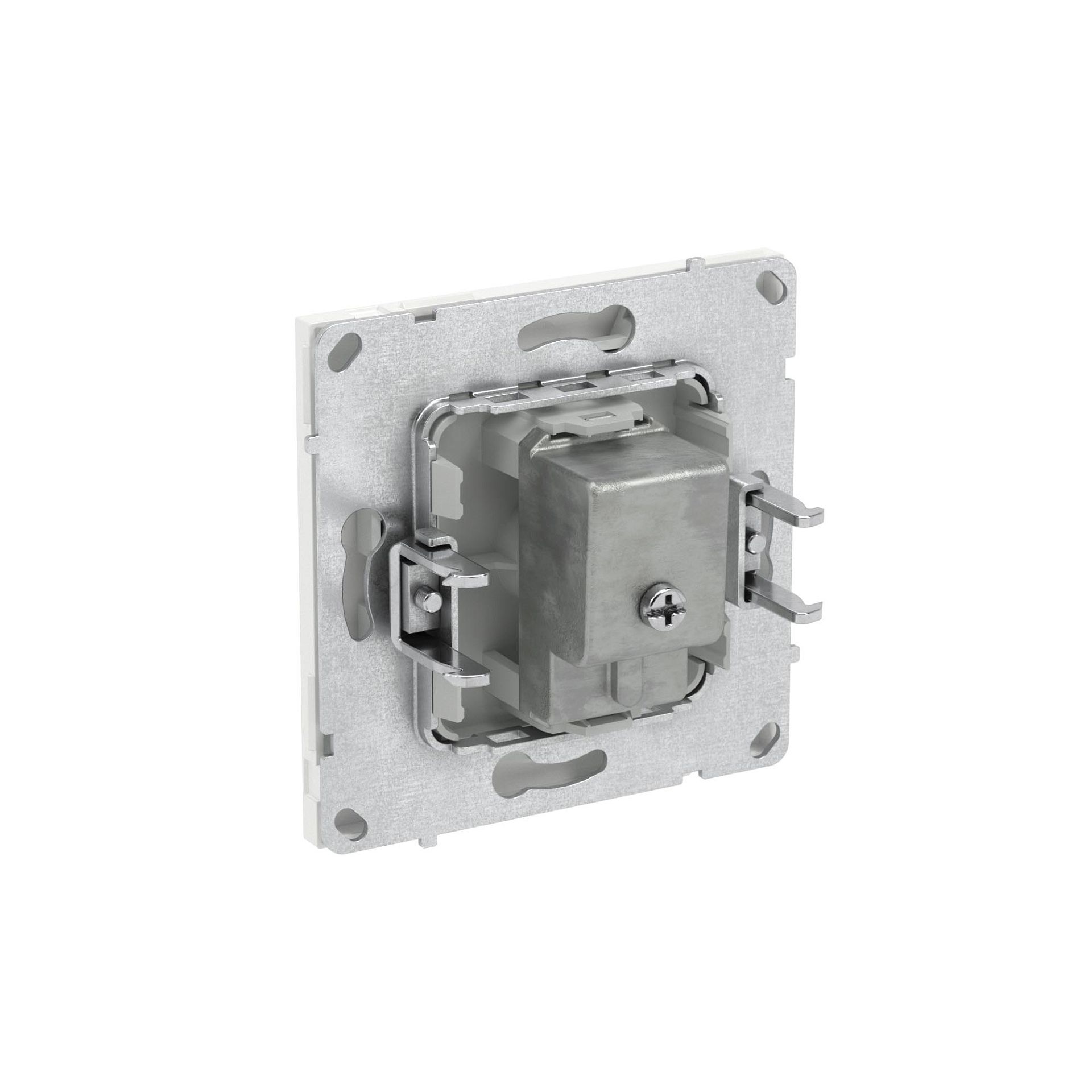 Розетка TV оконечная, KANT, белая магнолия