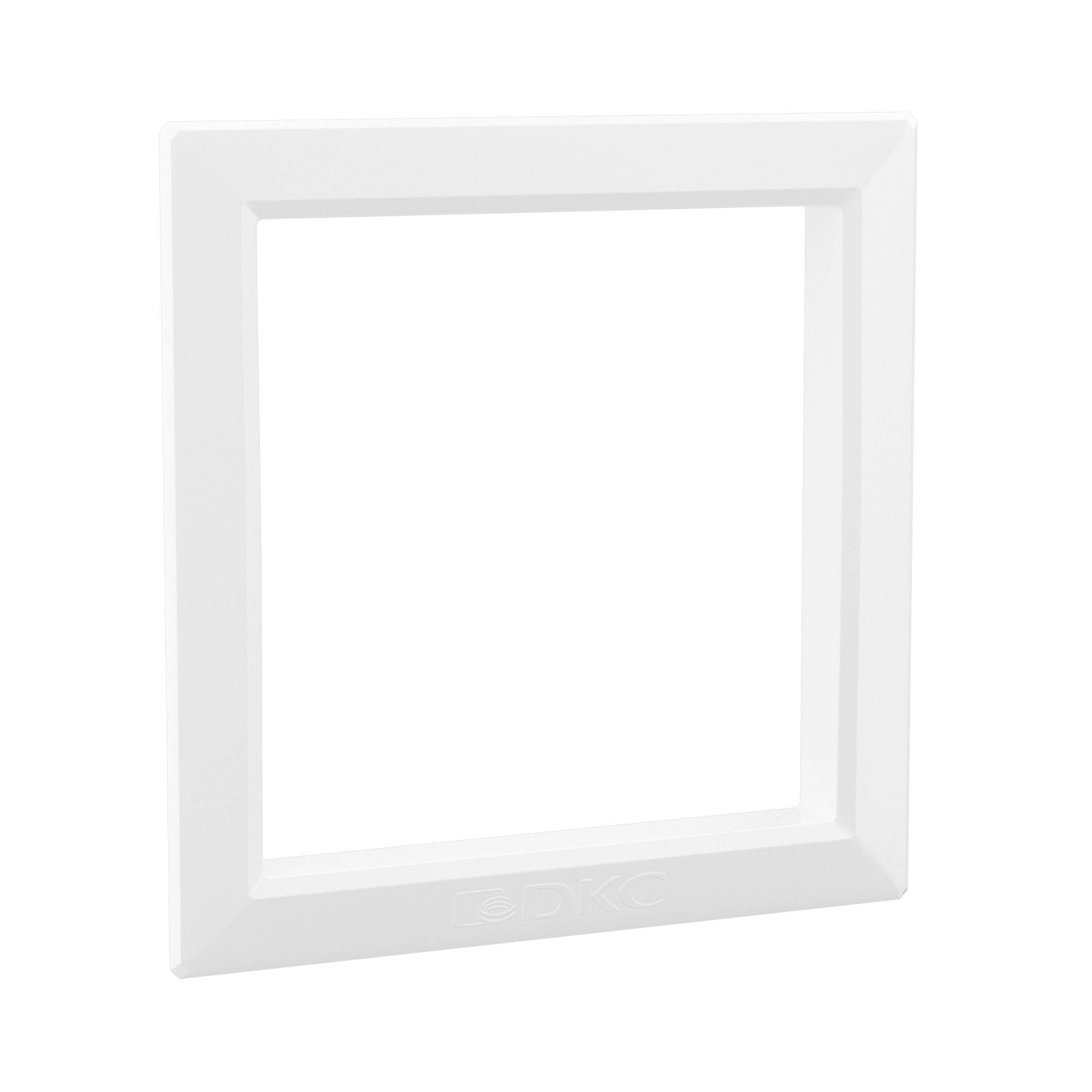 Декоративная вставка для металлических рамок "Avanti", белая, 1 пост (2 ...