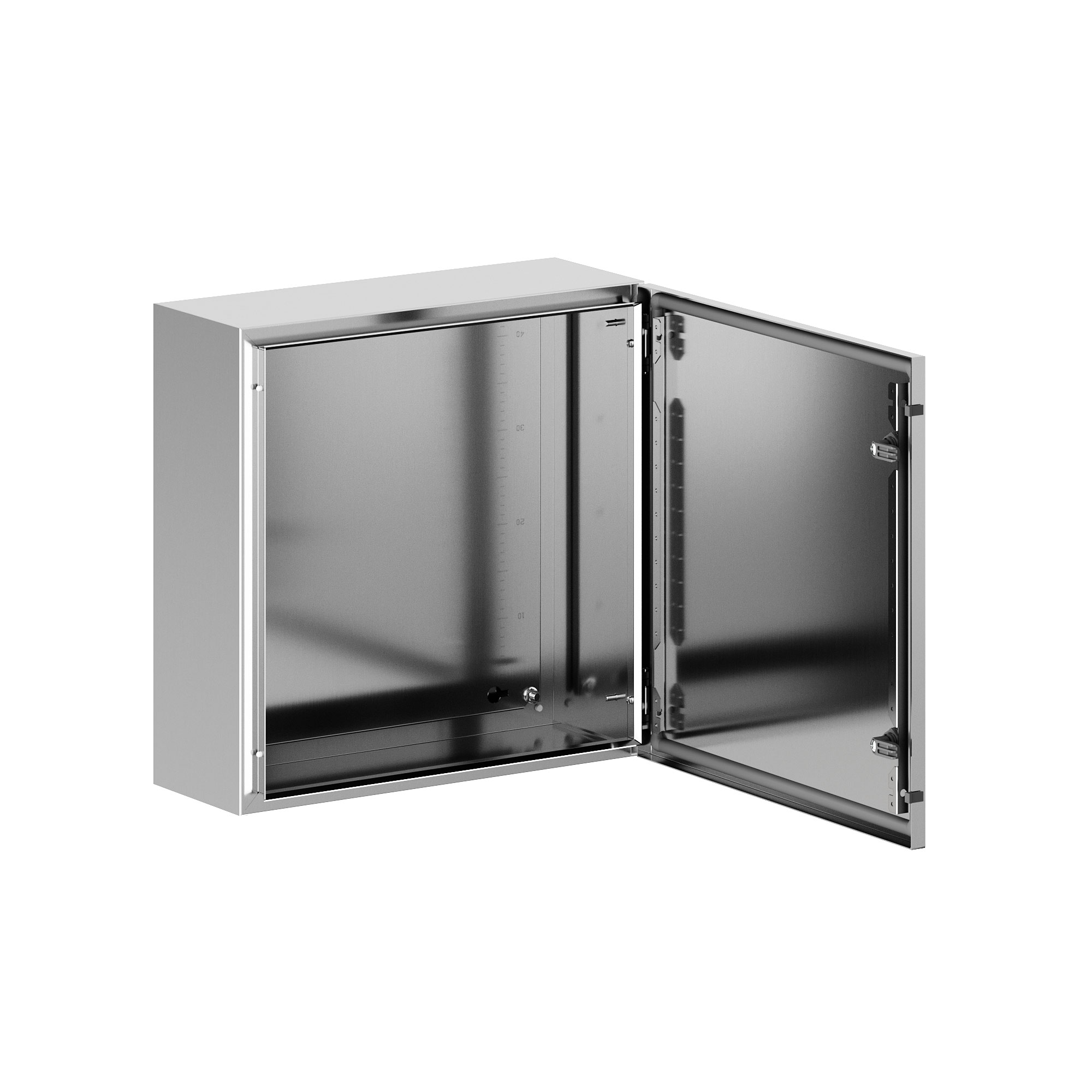 Корпус навесной STH с М/П из нержавеющей cтали AISI316 ВxШxГ 500x500x200 мм, без фланца, IP66