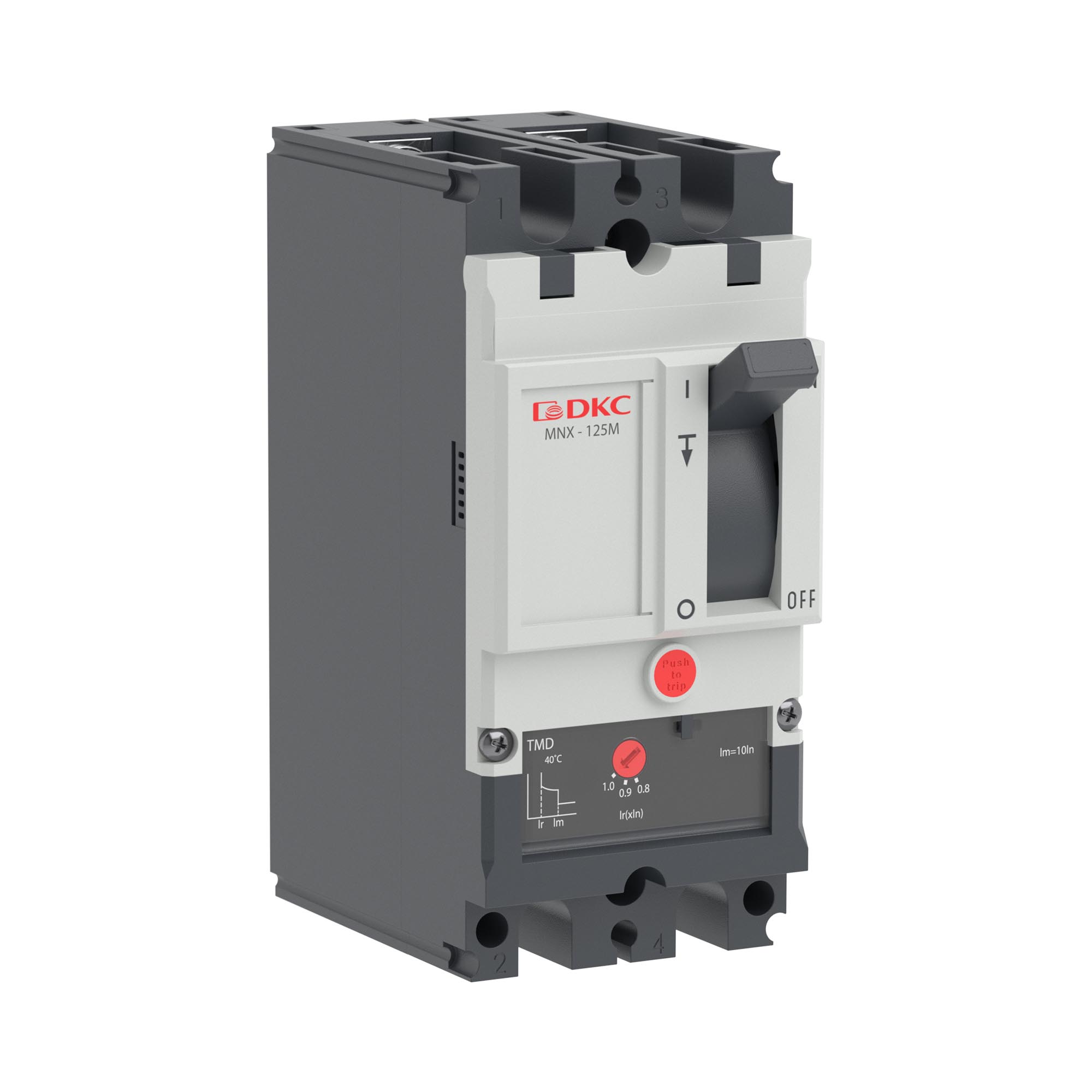 Автоматические выключатели в литом корпусе YON pro MNX Авт. выкл. YON pro MNX125M 2P 32A 100kA при AC240V расц. TMD DKC|ДКС