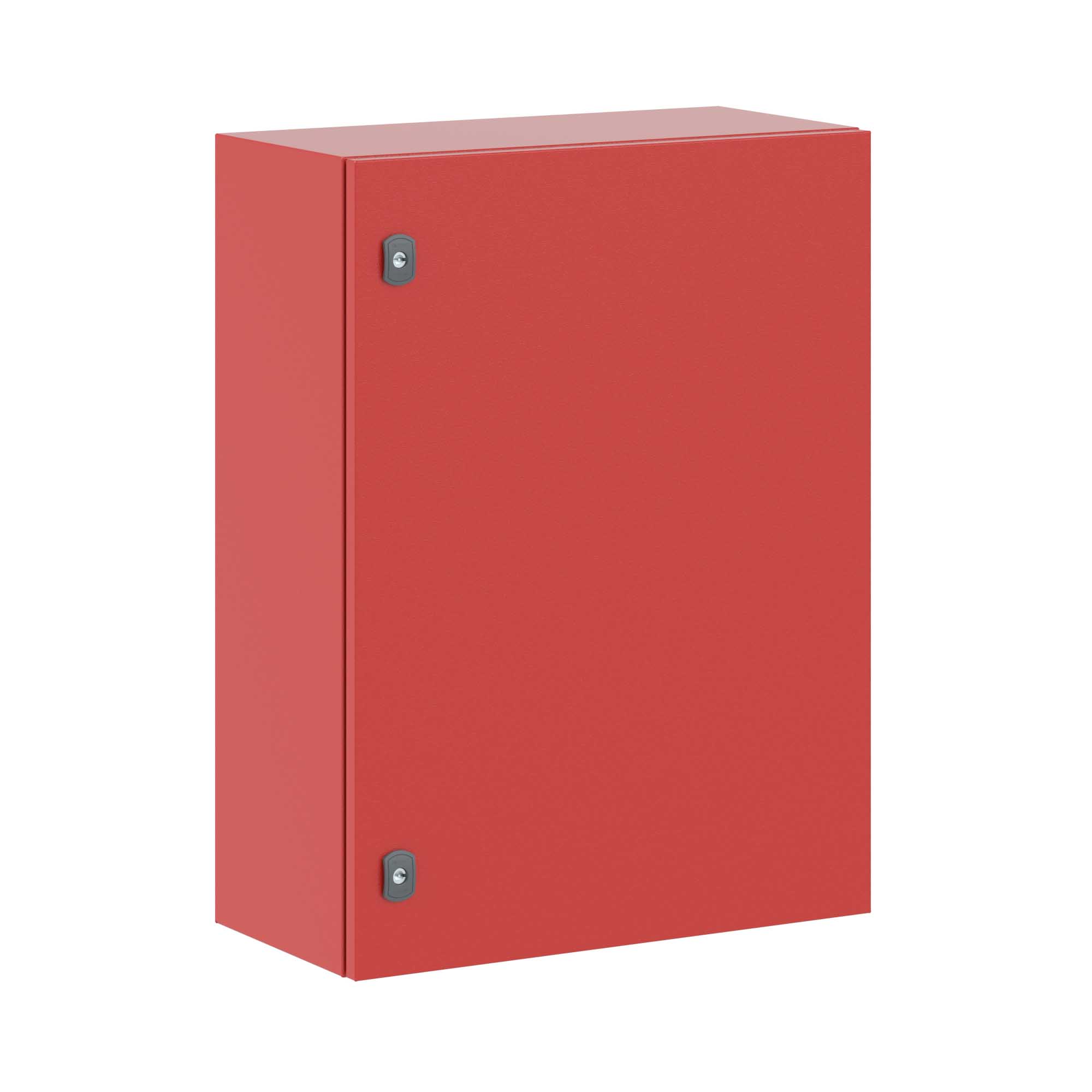 Корпуса навесные ST со сплошной дверью и с МП, красный цвет RAL3020 Корпус навесной ST с М/П ВxШxГ 800x600x300 мм, RAL3020, IP66 DKC|ДКС