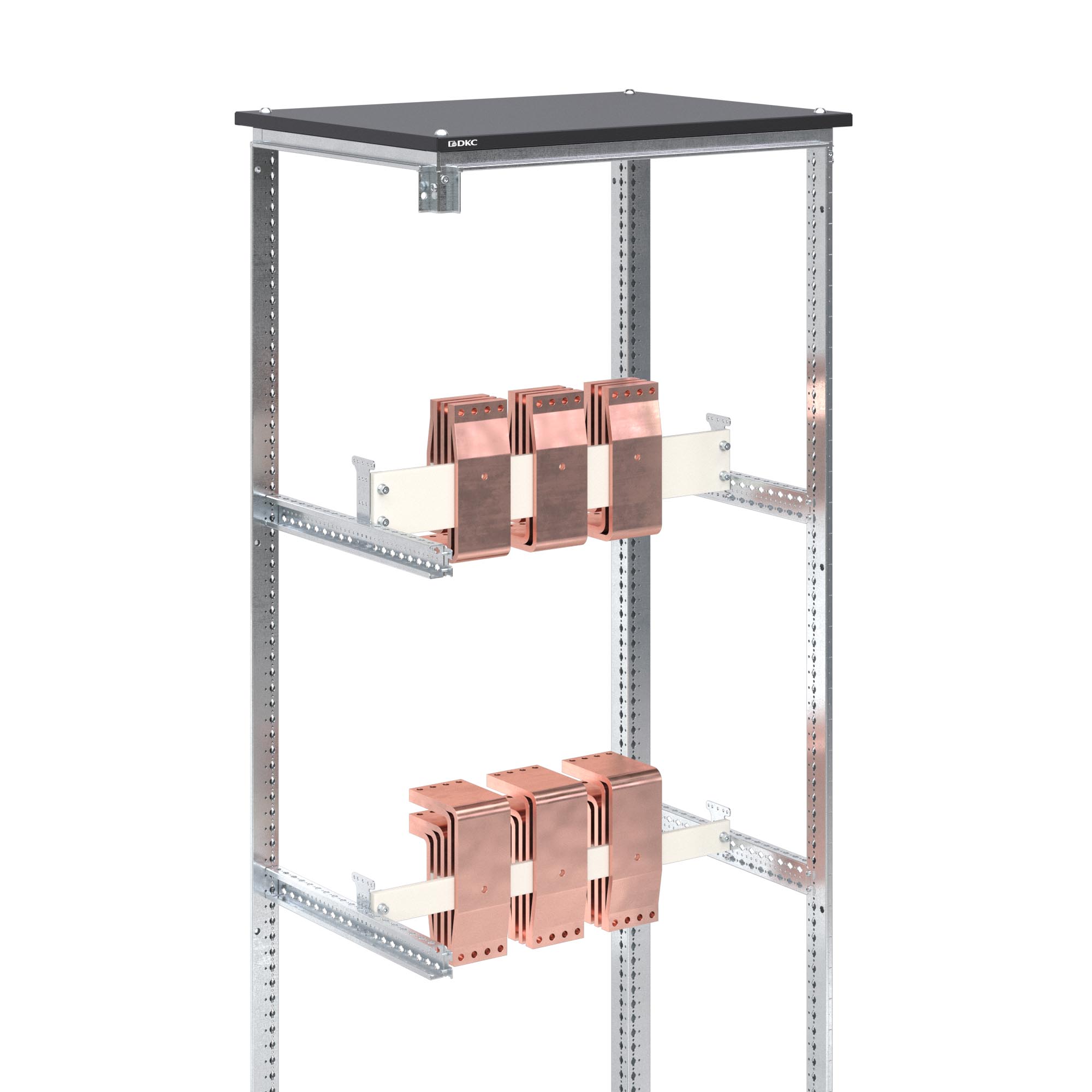 Комплект кронштейнов крепления опорного изолятора В=100мм, 2шт