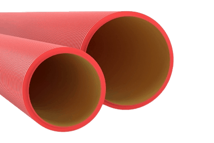 Double-wall rigid tubes