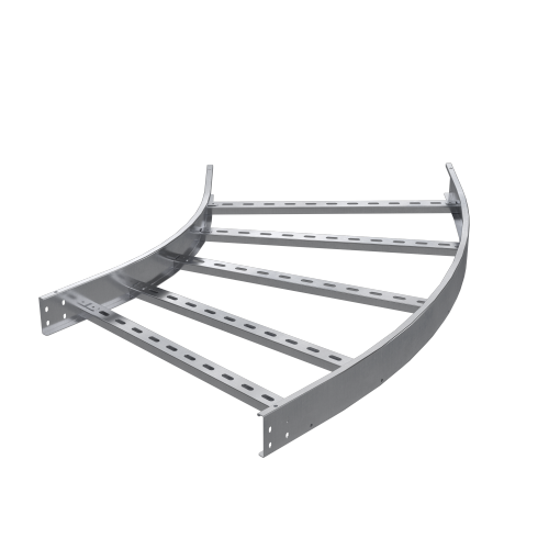 Угол горизонтальный 45 градусов 150х750, R600, 1,5 мм, AISI 304 ILCM61575C DKC