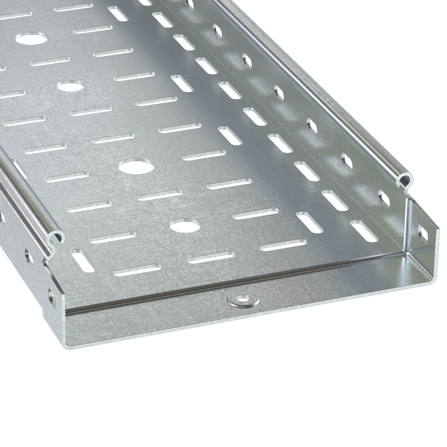 Perforated Straight Element 100х50 L3000  thick.1,2  mm, HDZ