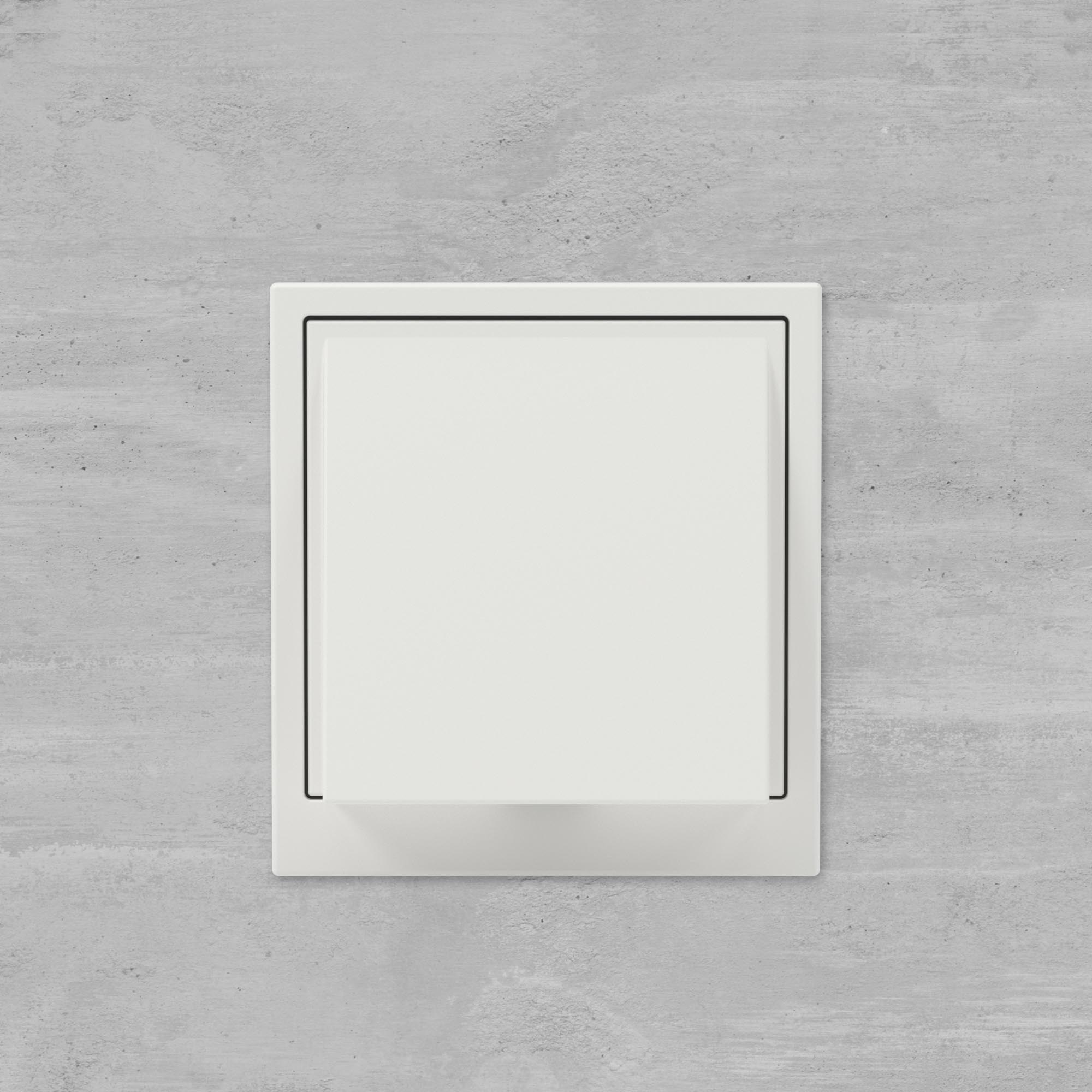 Вывод кабеля из стены, KANT, белый песок