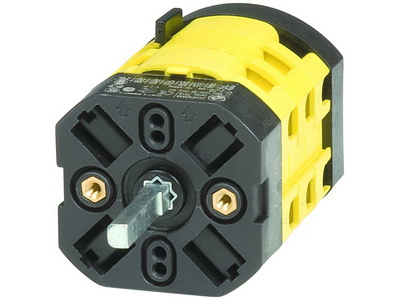 Переключатель кулачковый двухполюсный с креплением на DIN-рейку на 16