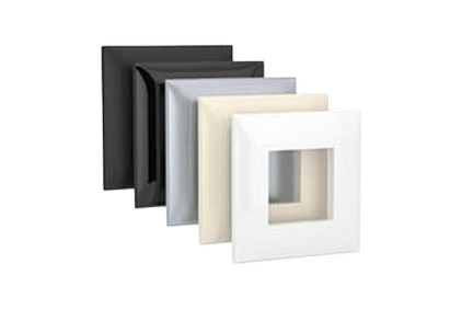 Plastic cover plates