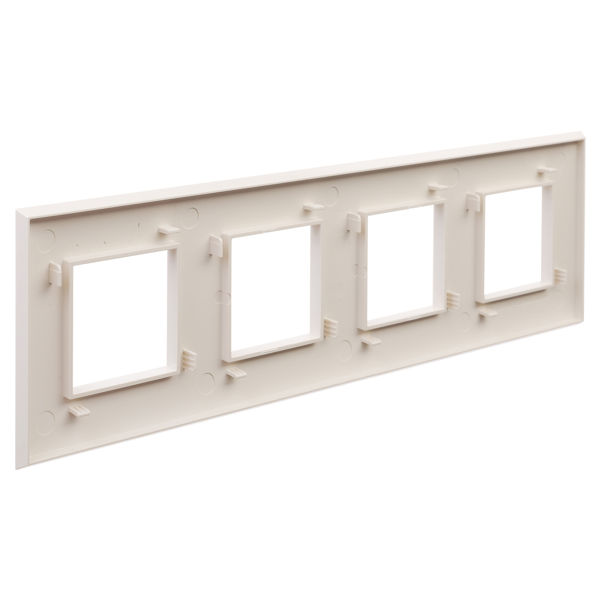 Рамка 4 поста (8 мод.), Avanti, ванильная дымка