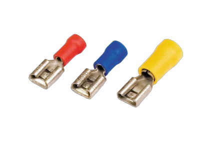 Pre-insulated female quick-connect terminals