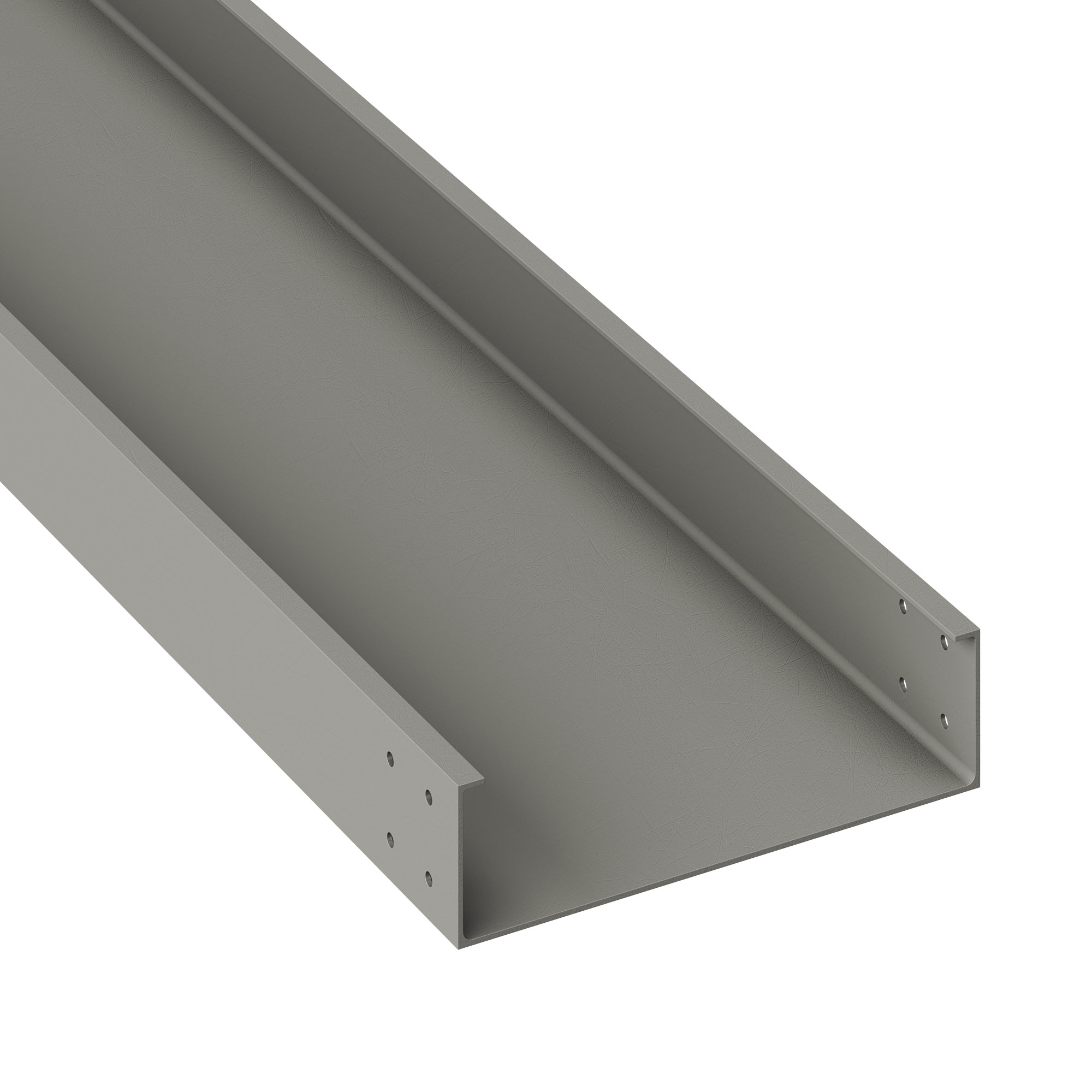 Неперфорированные листовые лотки Лоток неперфорированный 150х80 L 3000, стеклопластик DKC|ДКС