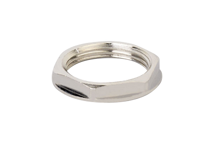 Nickel plated ring nut