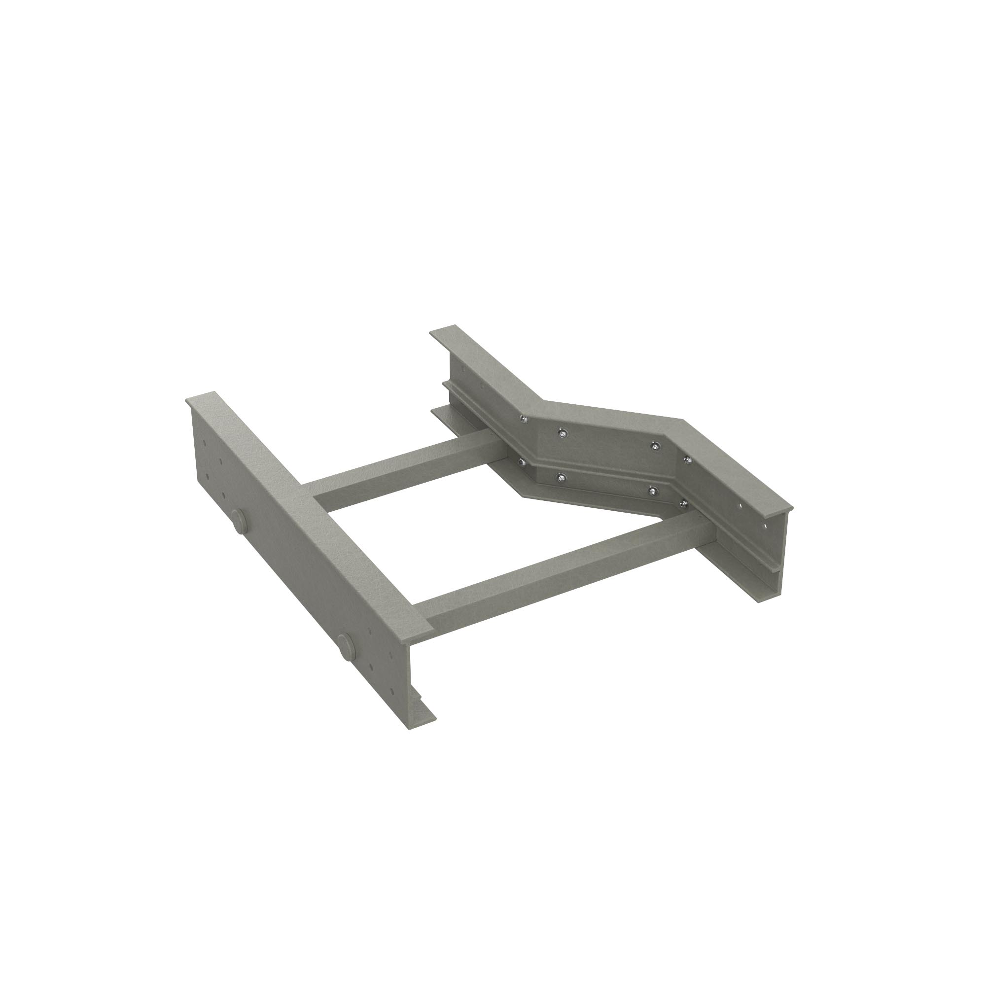 Аксессуары для лестничных лотков Переходник левосторонний  H150, 600/400, стеклопластик DKC|ДКС