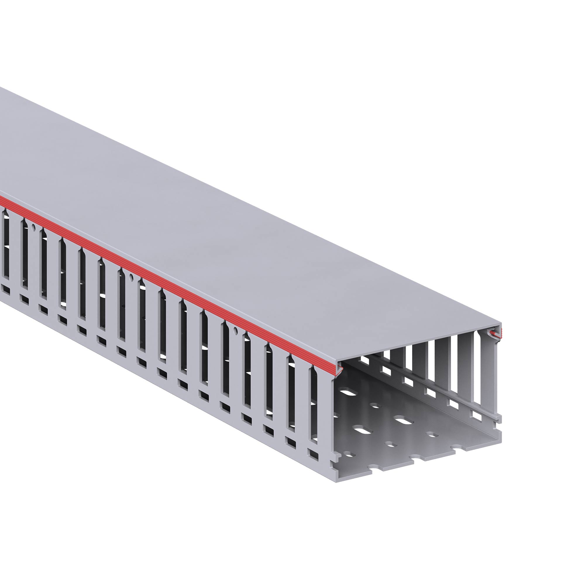 Перфорированные короба серии RL12 Короб перфорированный, серый RL12 100x60 DKC|ДКС