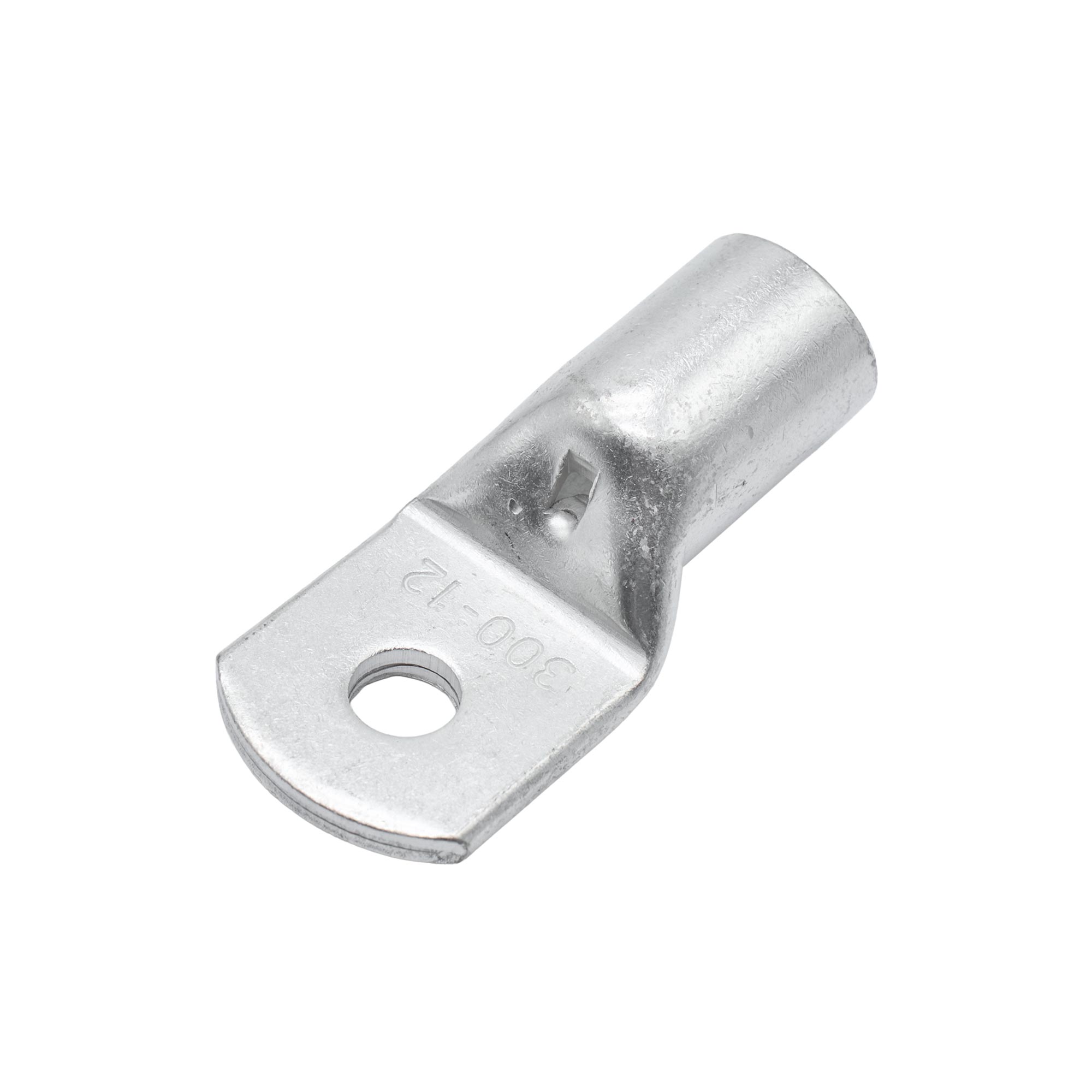 Наконечник кабельный из трубки медной луженой, 300 кв.мм, М12 (ТМЛ)