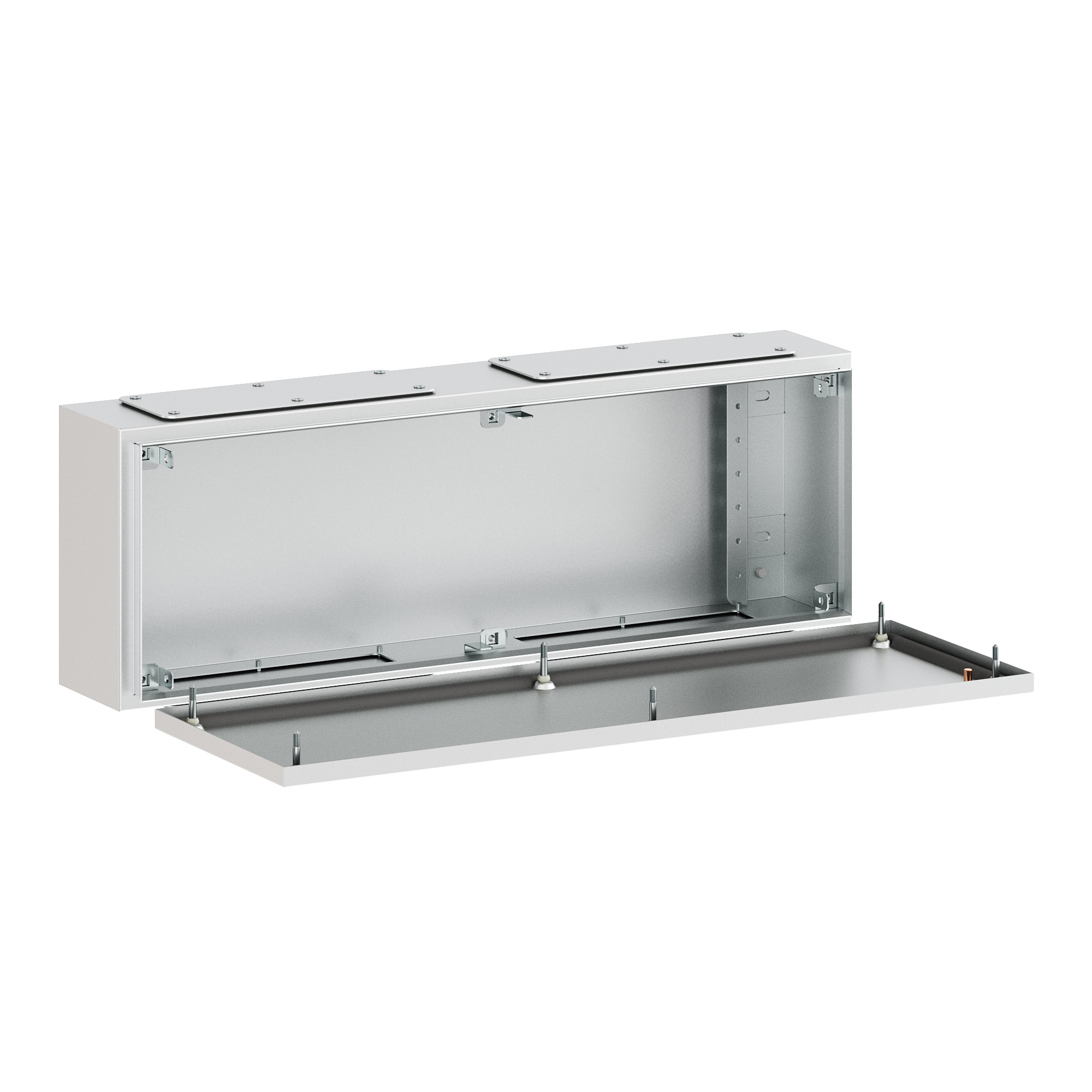 Корпус клеммный металлический SDE ВxШxГ 600x200x120 мм с фланцами, IP66