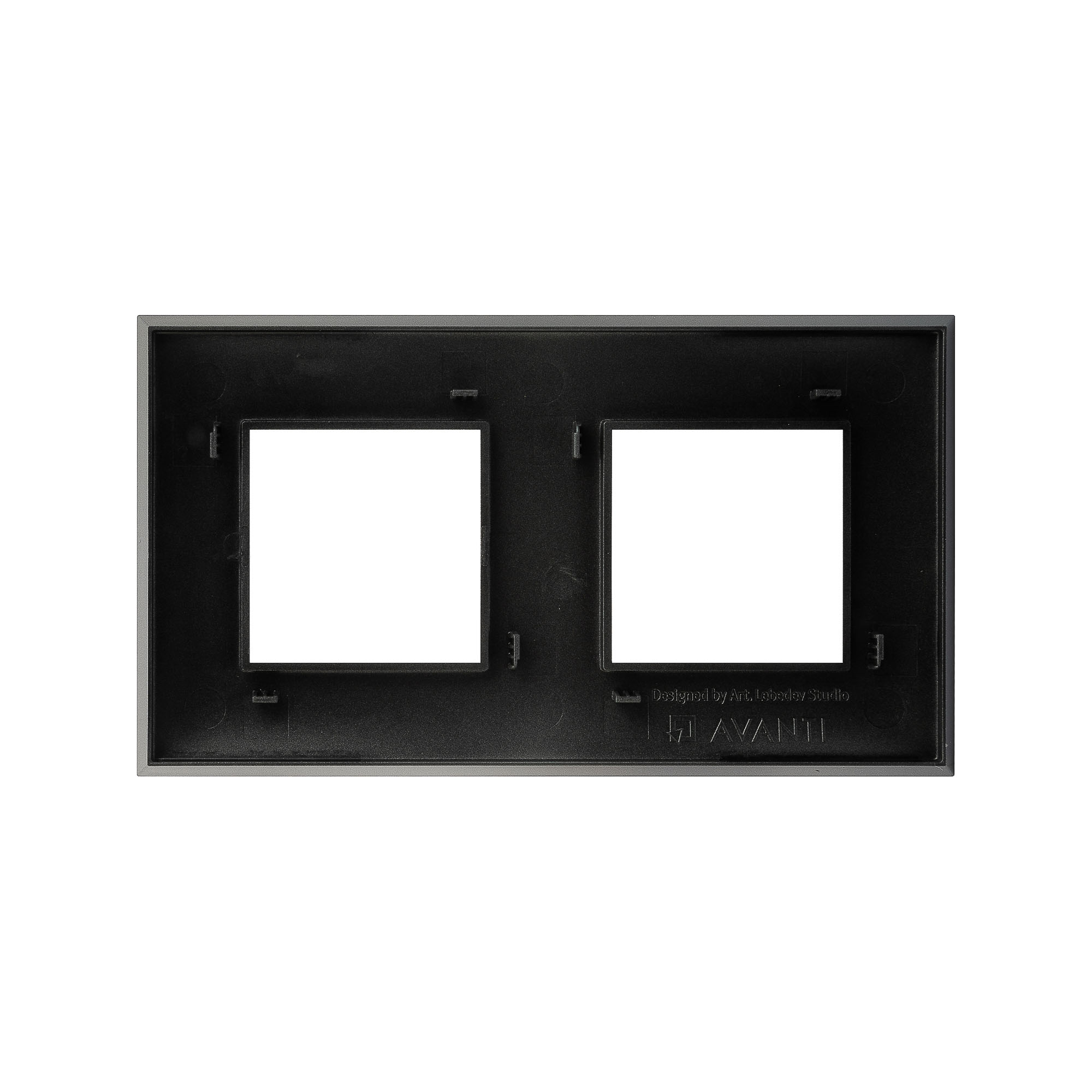 Рамка 2 поста (4 мод.), Avanti, сине-зеленый жемчуг