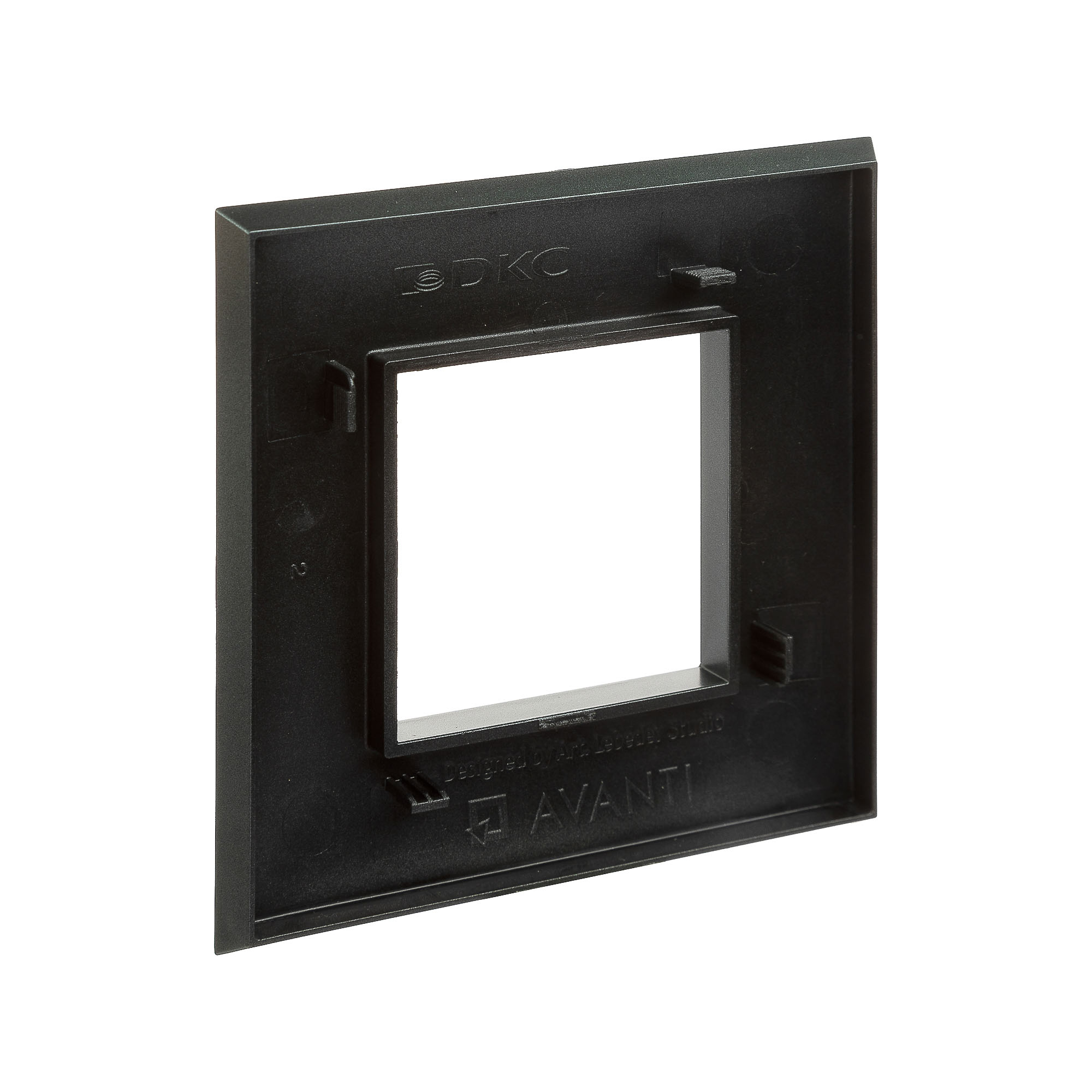 Рамка 1 пост (2 мод.), Avanti, сине-зеленый жемчуг