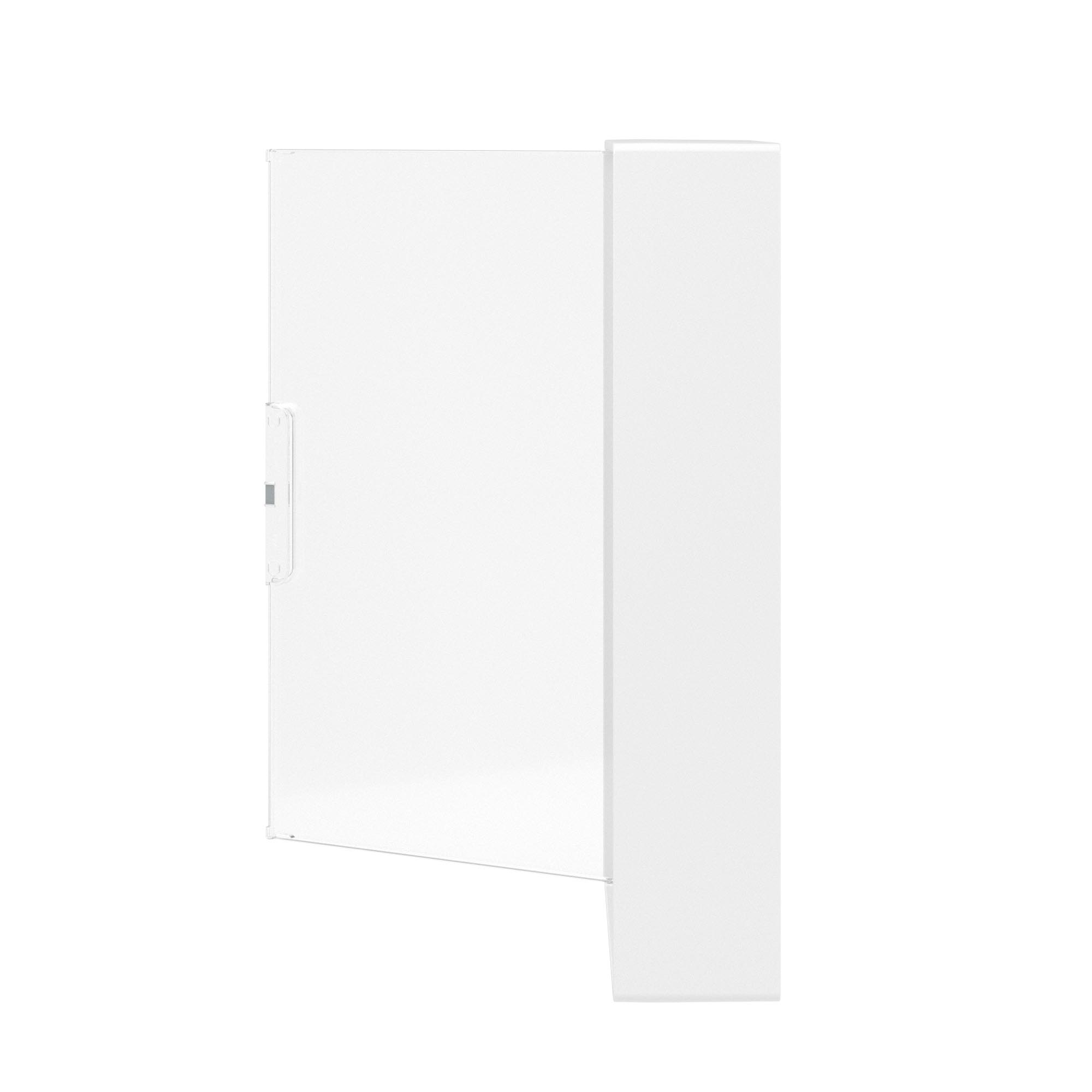 Щиток 36 мод настенный Фрейм (FRAME), белый с прозрачной дверцей, с 4 шинами PEN  (2шт на 8 отв. и 2шт на 10 отв.)