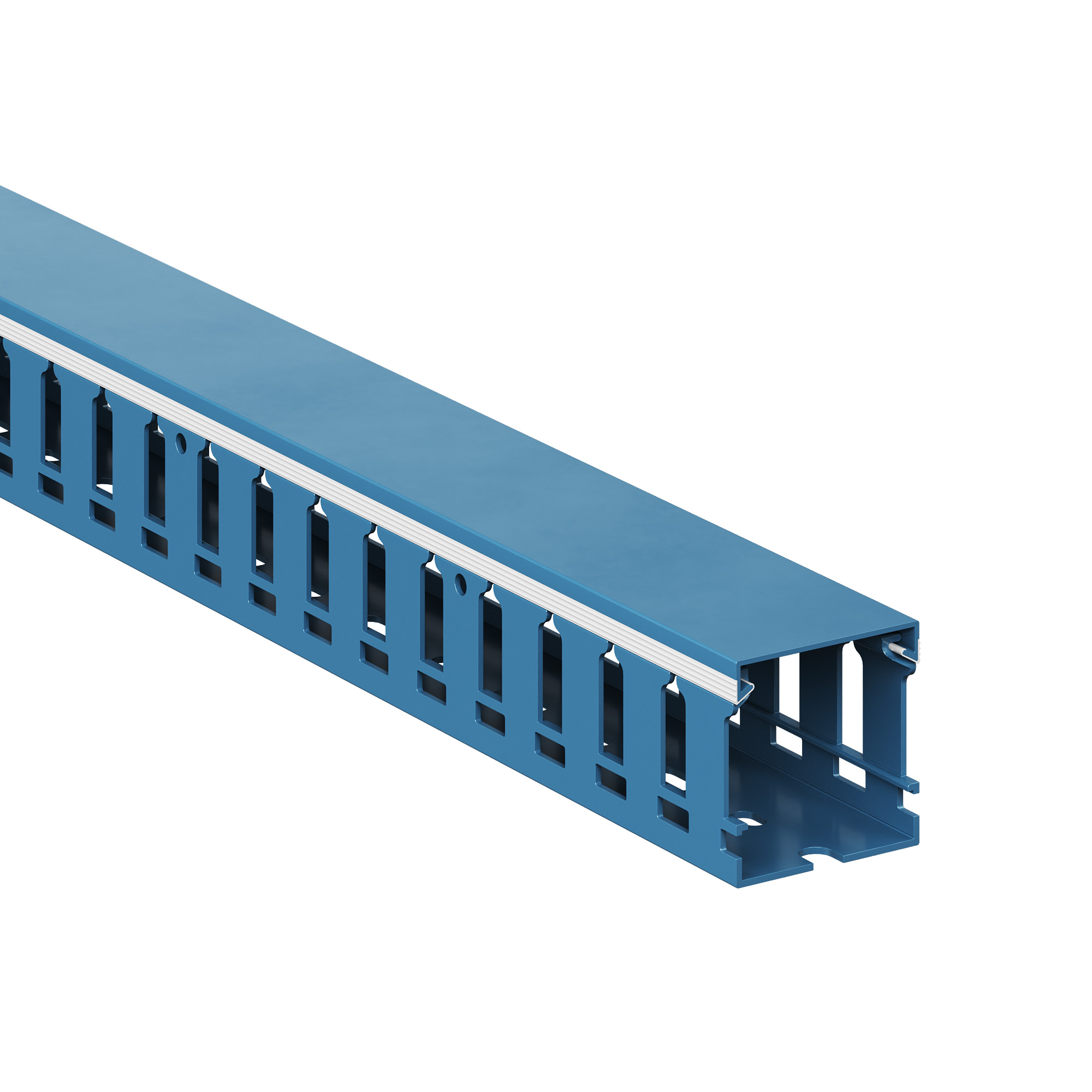 Перфорированные короба серии RL12 Короб перфорированный, синий RL12 40x40 DKC|ДКС