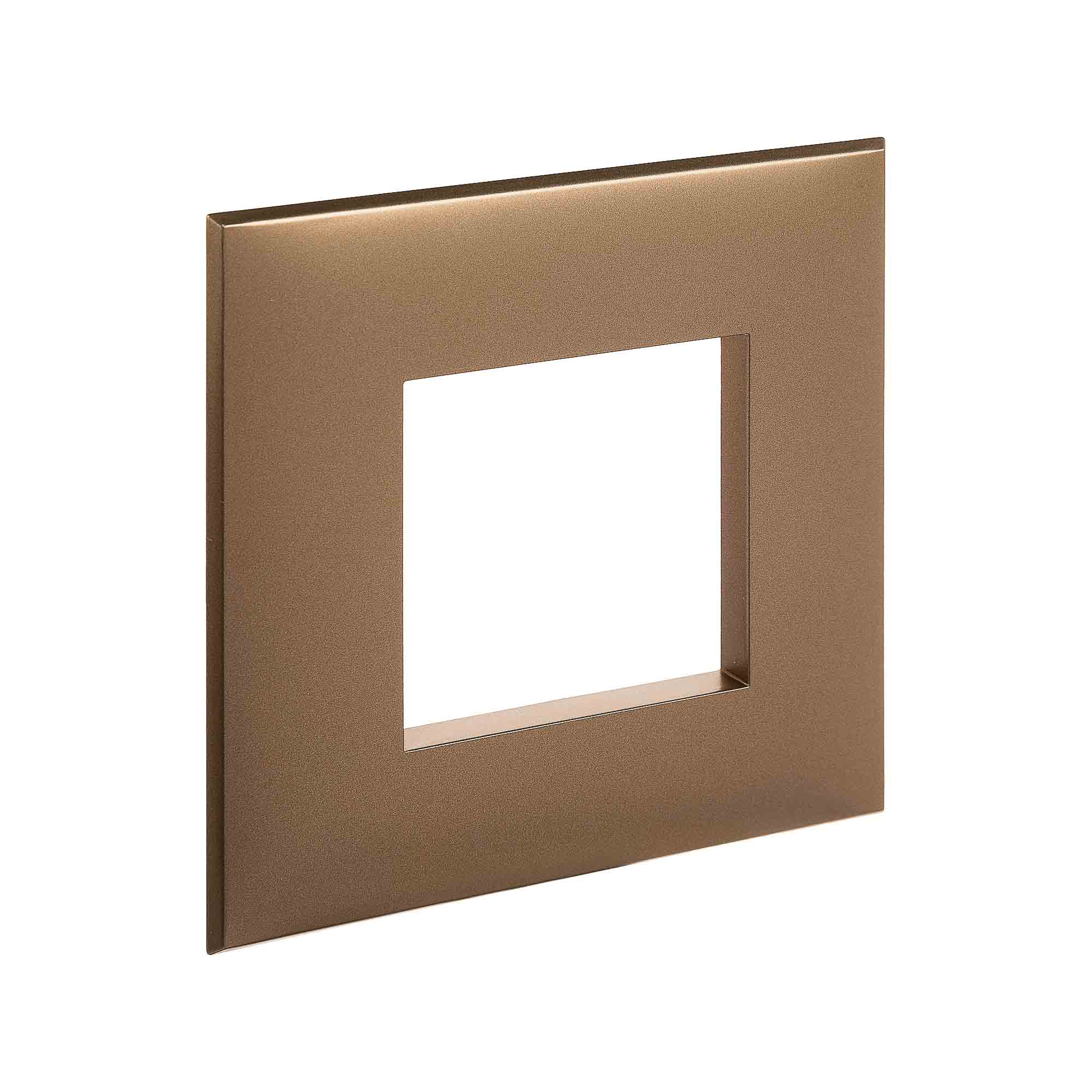 Рамка 1 пост (2 мод.), Avanti, золотистый жемчуг