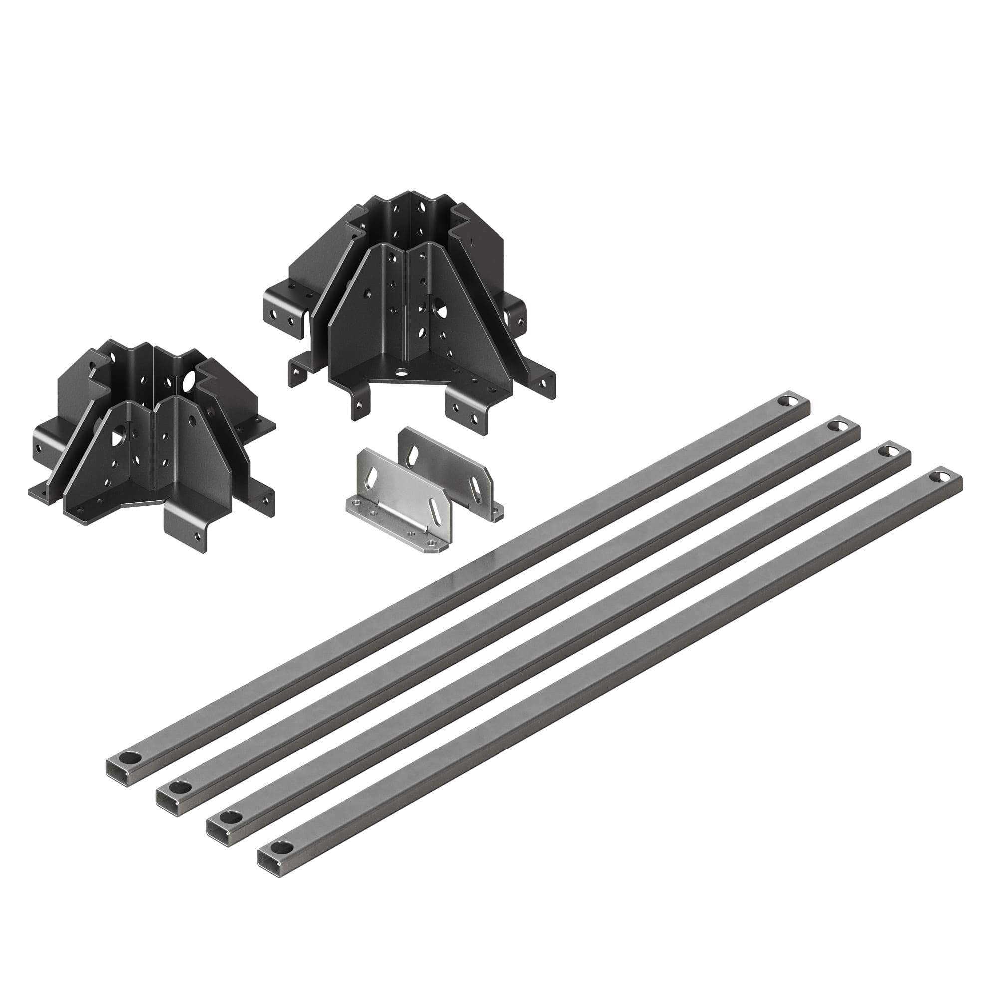 Сейсмокомплекты и сейсмоцоколи CQE N Комплект усилителей сейсмостойкий для корпусов CQE N, ВхГ 1800х500 RAM block DKC|ДКС