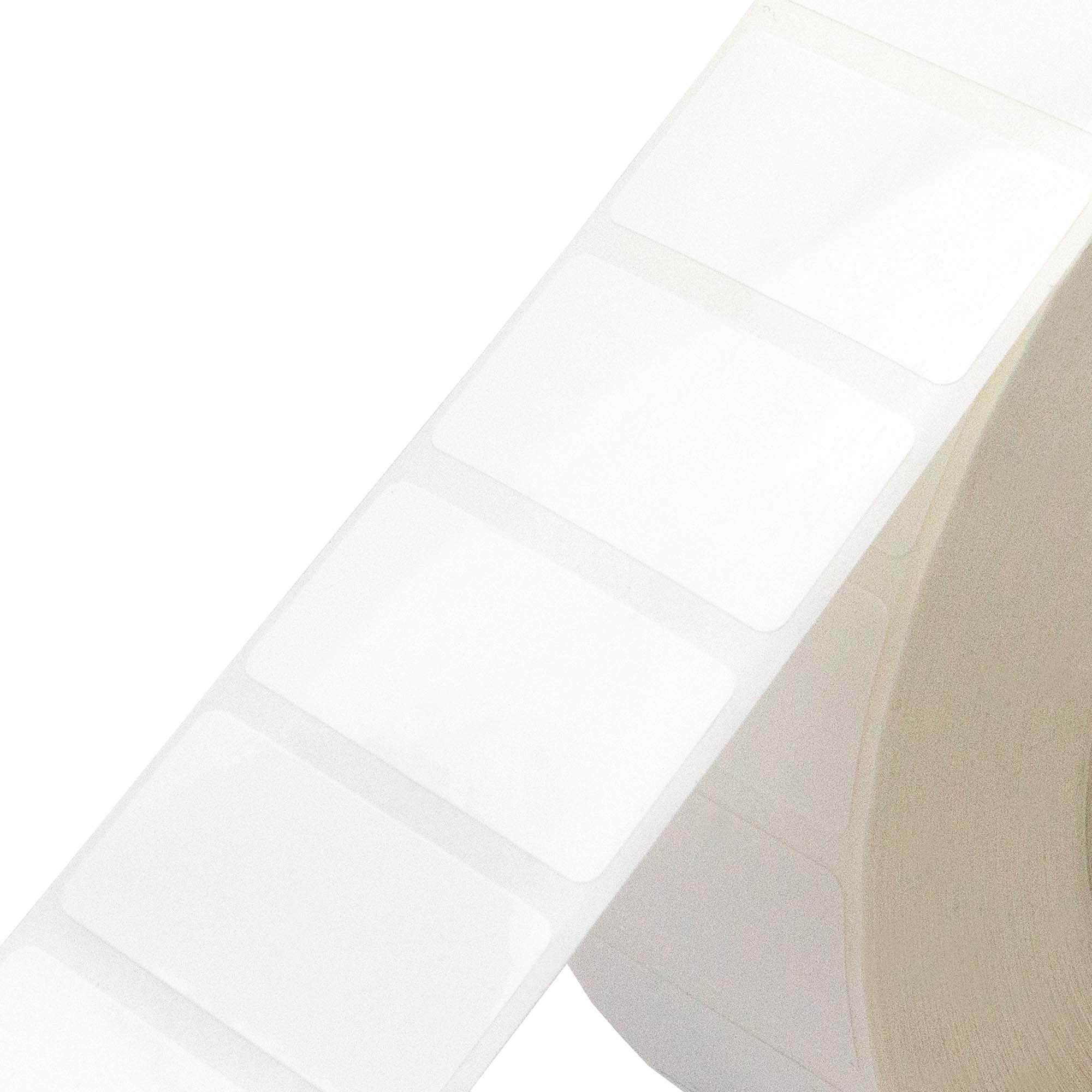 Этикетки Этикетка 58х40 в рулоне, полиэстер белый матовый DKC|ДКС