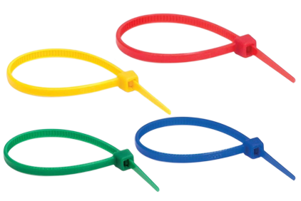 Colored cable ties