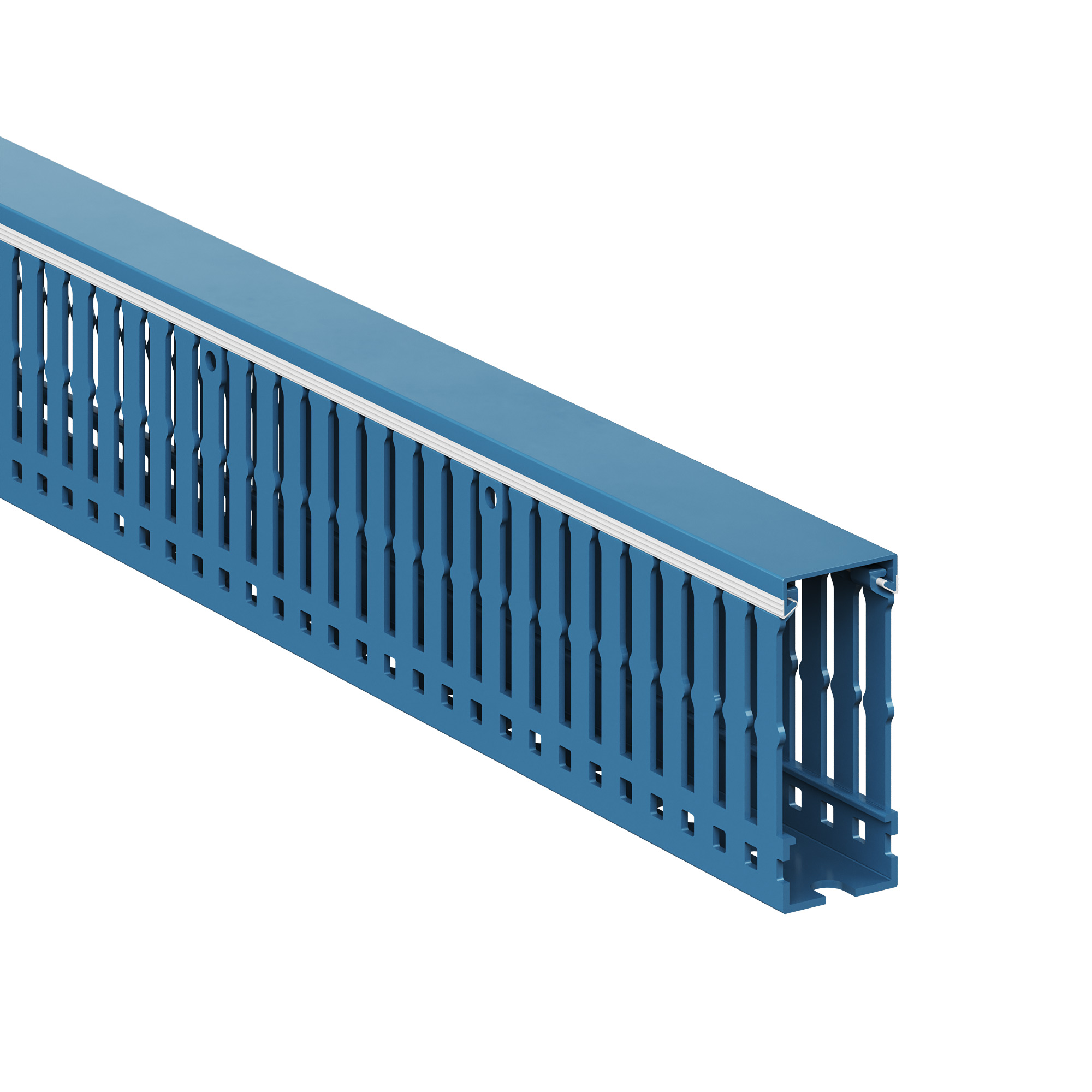 Перфорированные короба серии RL6 Короб перфорированный, синий RL6 25x60 DKC|ДКС