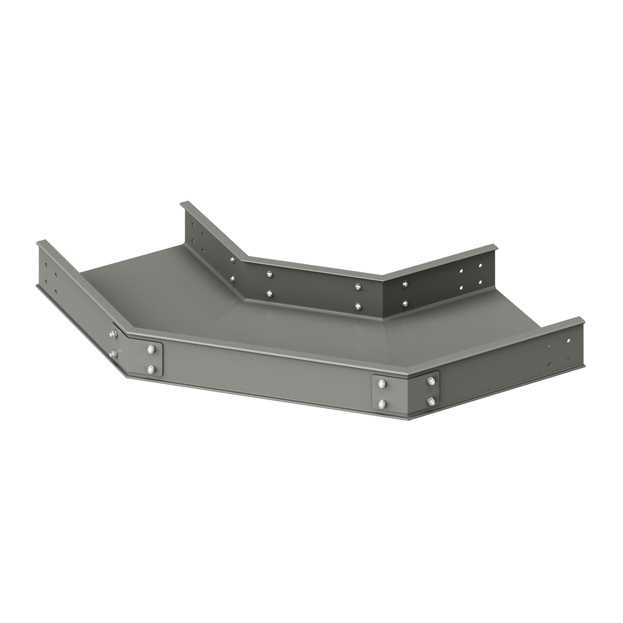 Угол горизонтальный 90 градусов 100х80, стеклопластик