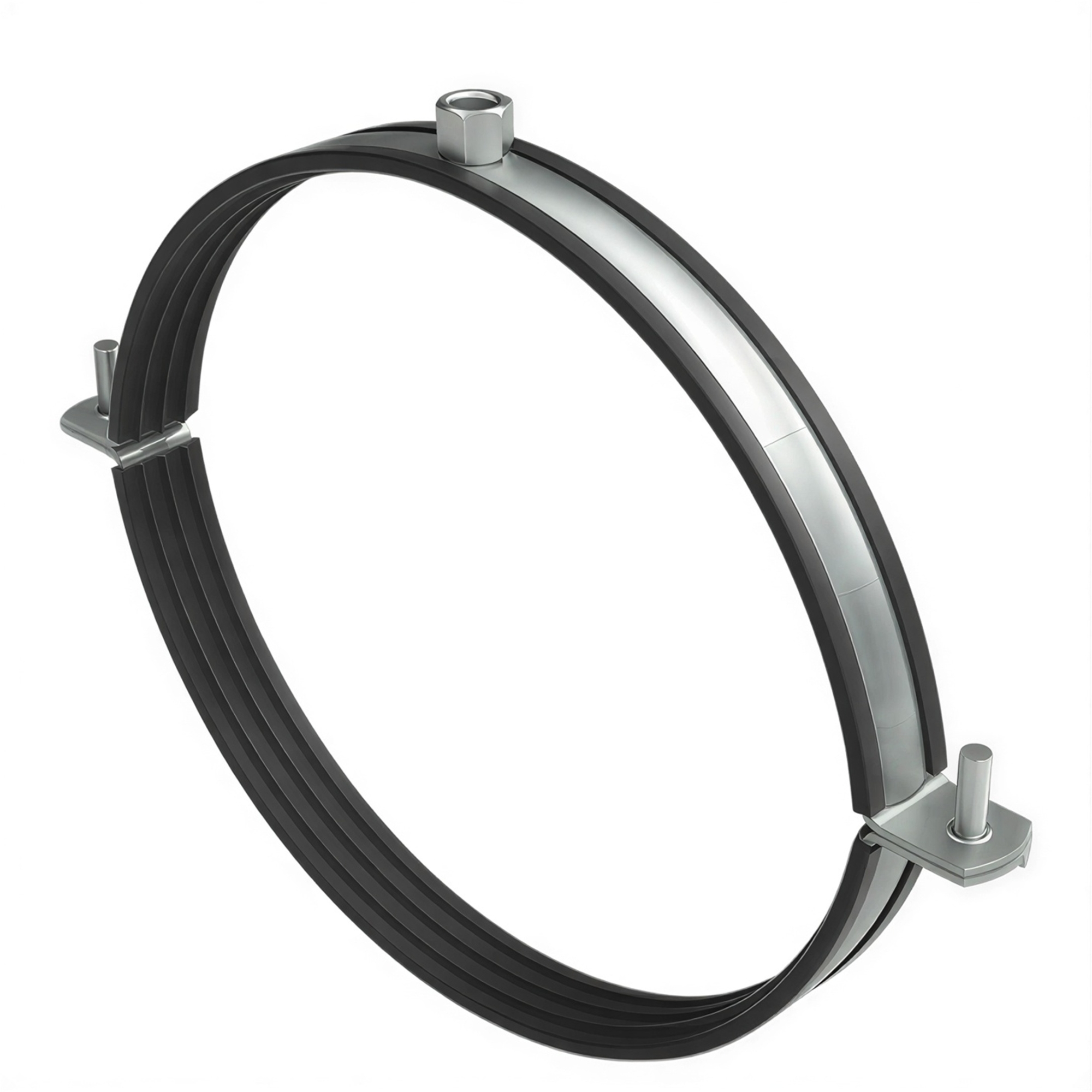 Скобы и соединительные элементы Хомут для воздуховодов с изоляцией для труб d 1120 отверстие 10,5мм под шпильку DKC|ДКС