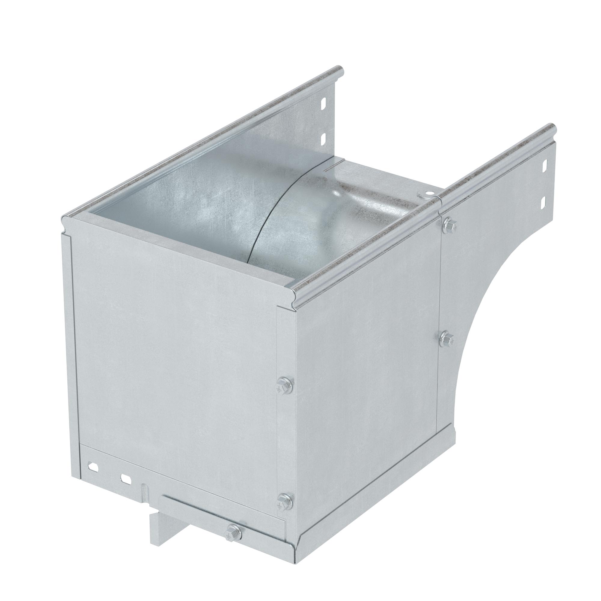 Угол  вертикальный  внешний CDSD 90  осн.150 H50 в комплекте с крепежными элементами и соединительными пластинами