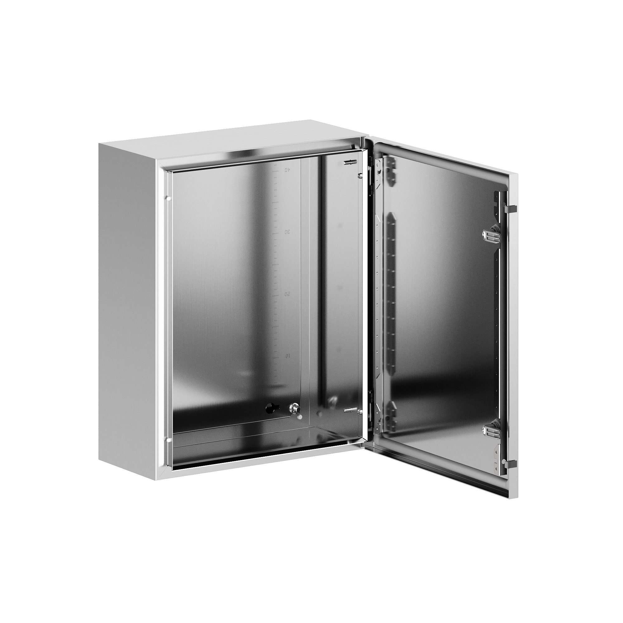 Корпус навесной STH с М/П из нержавеющей cтали AISI316 ВxШxГ 500x400x200 мм, без фланца, IP66