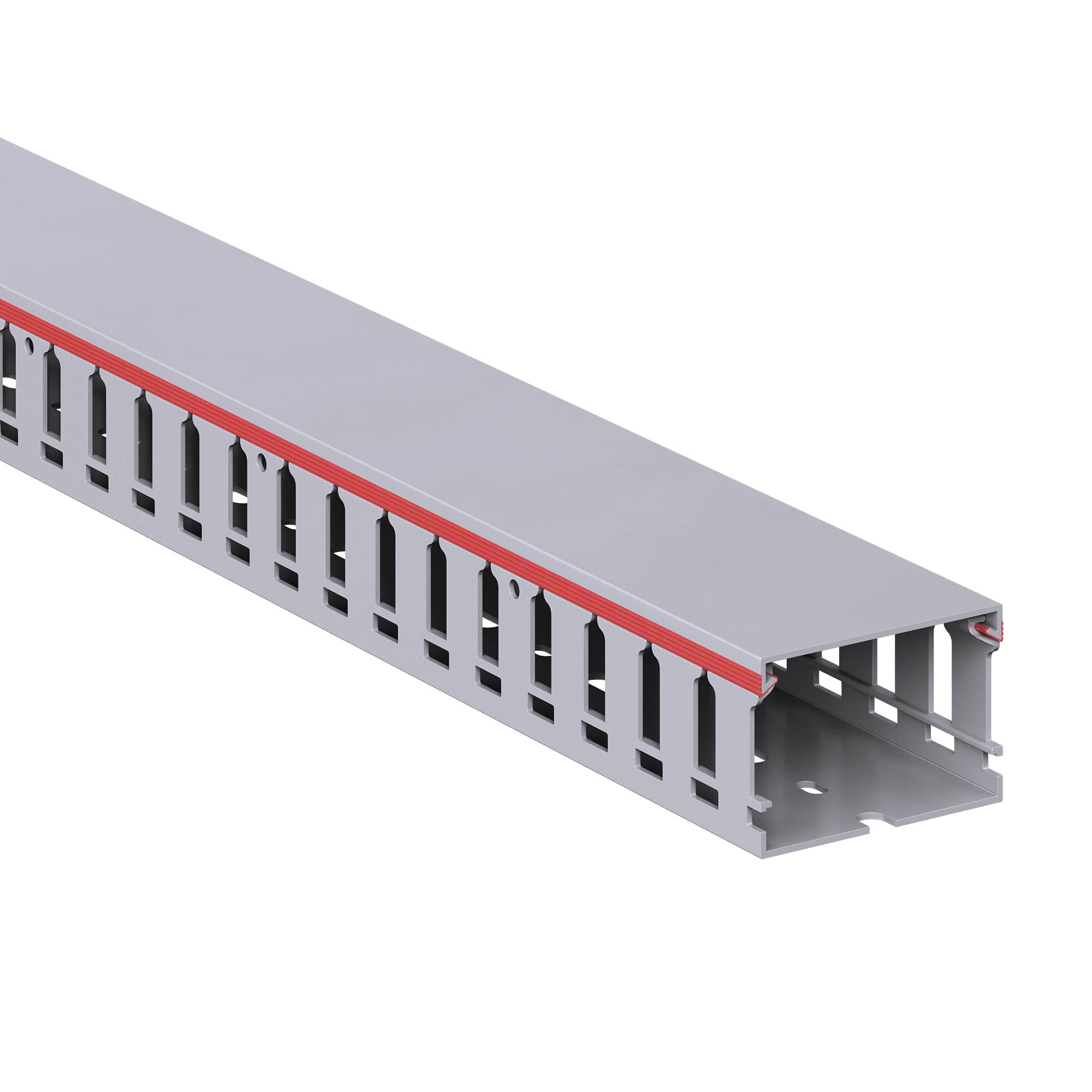 Перфорированные короба серии RL12 Короб перфорированный, серый RL12 60x40 DKC|ДКС