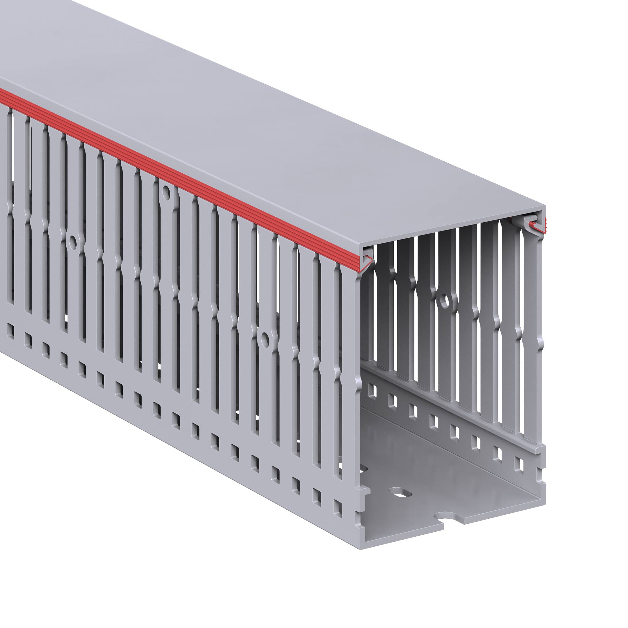 Перфорированные короба серии RL6 Короб перфорированный, серый RL6 60x80 DKC|ДКС